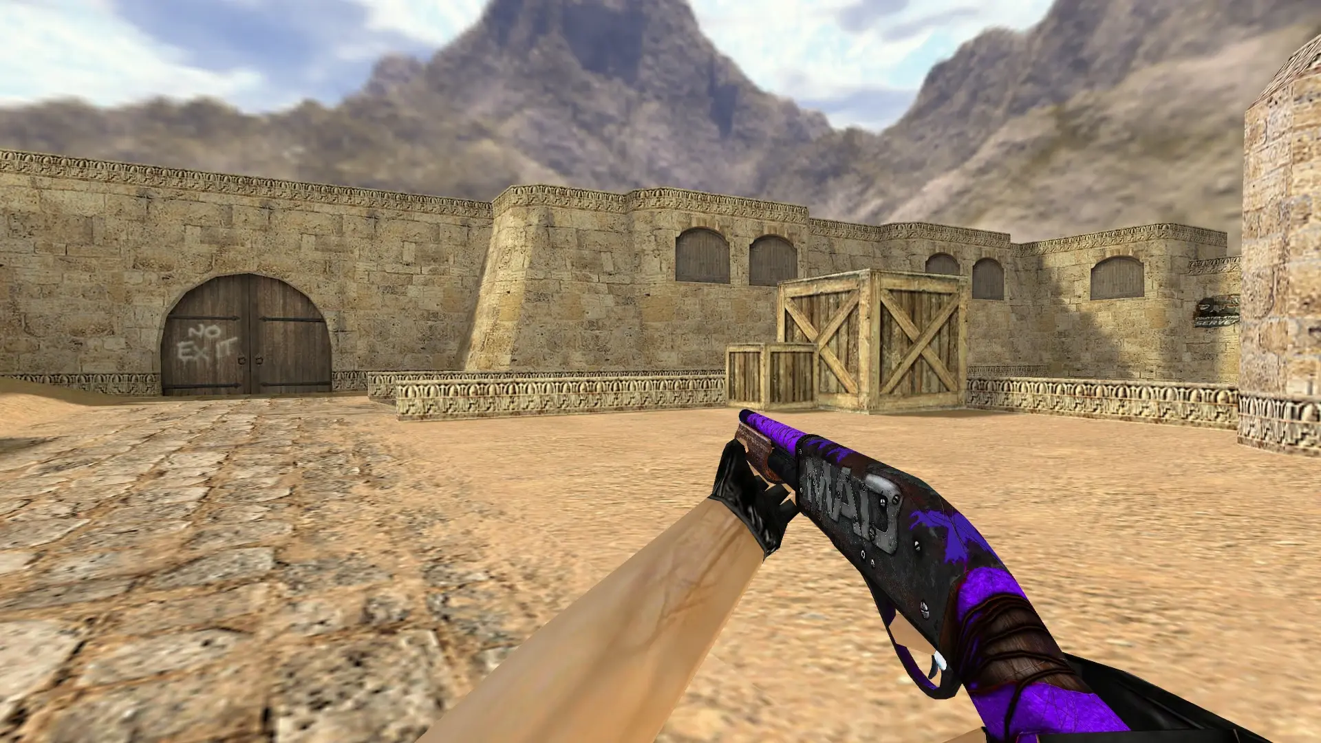Sawed-Off Purple Maniac — de_dust2 (first person)