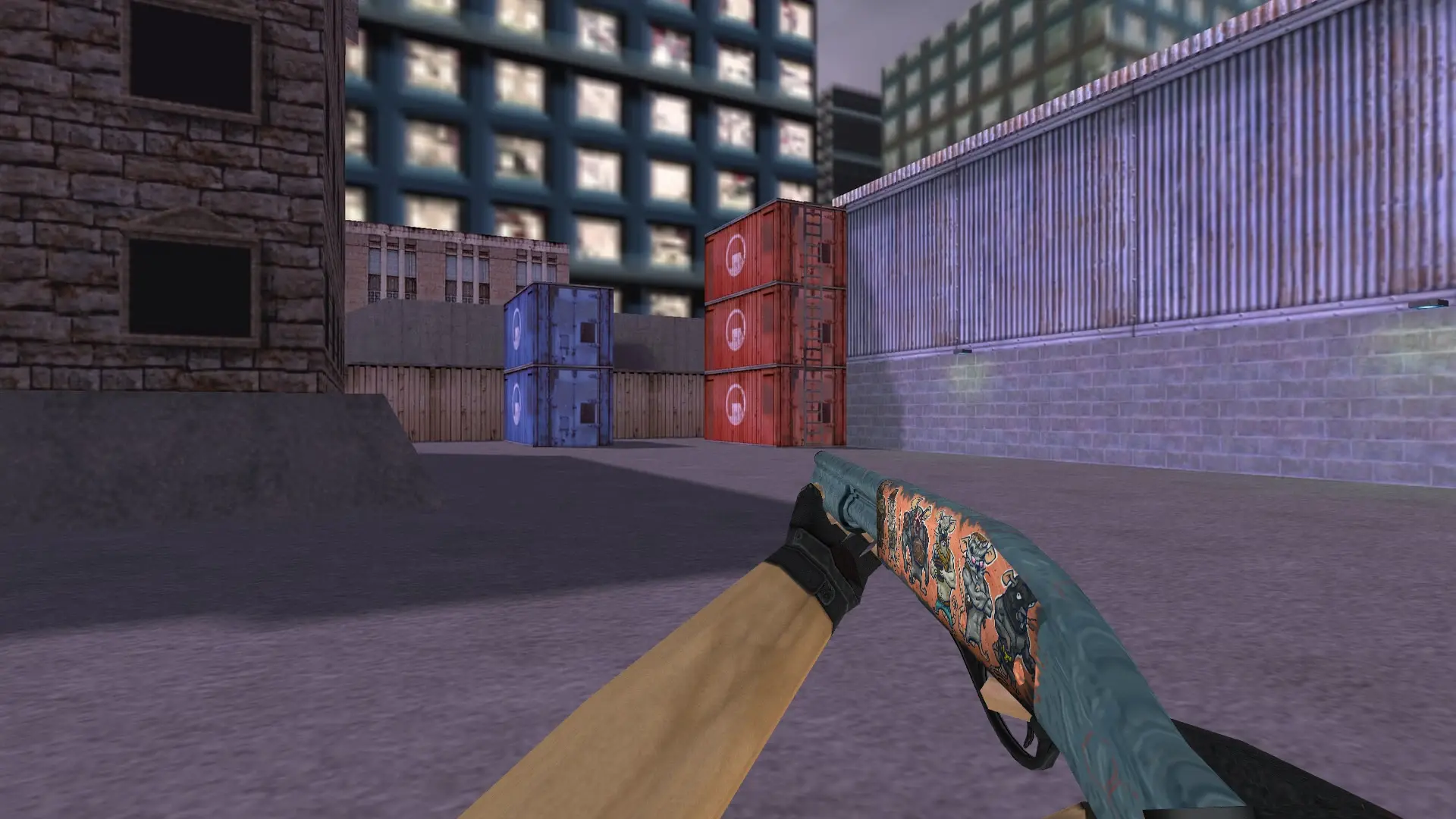 Sawed-Off Rat — cs_assault (first person)