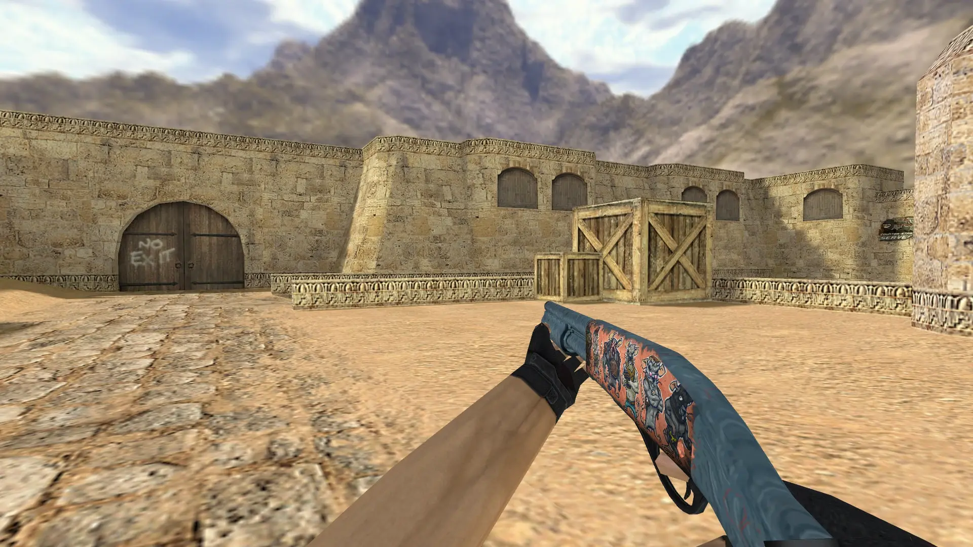 Sawed-Off Rat — de_dust2 (first person)