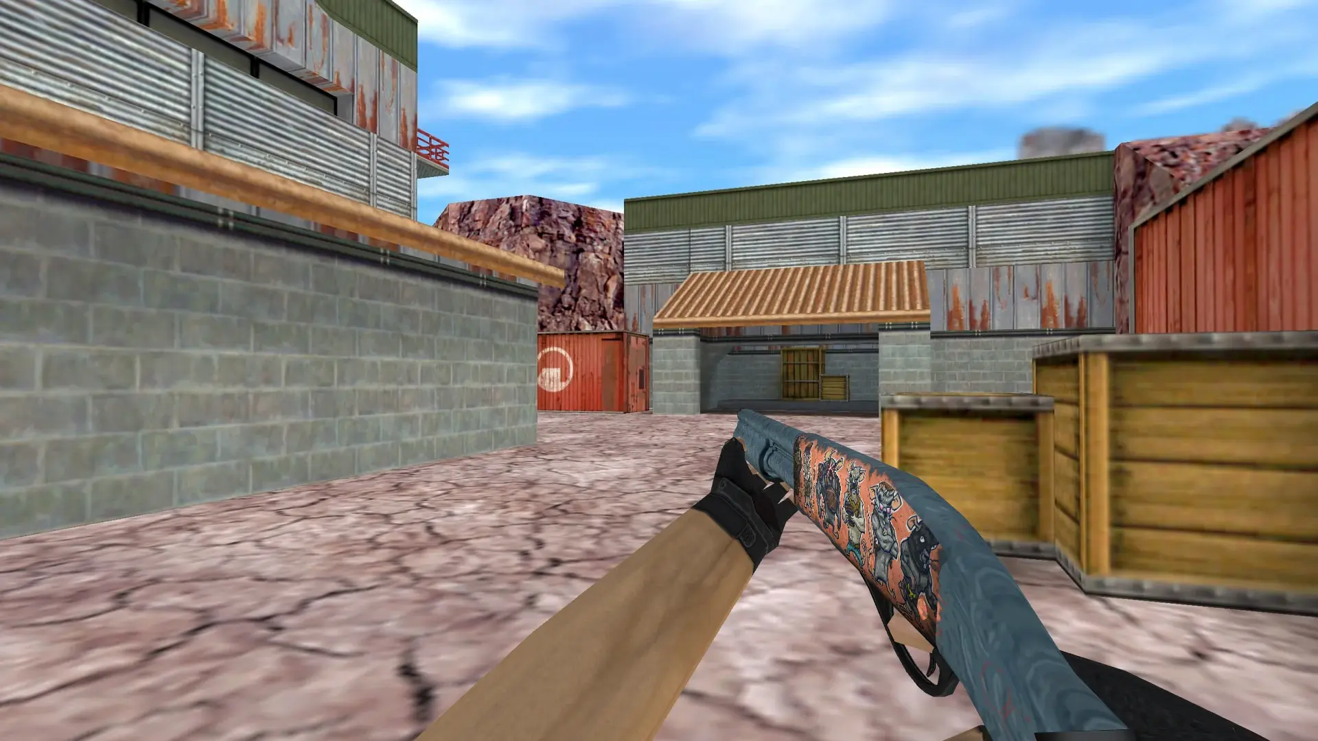 Sawed-Off Rat — de_nuke (first person)