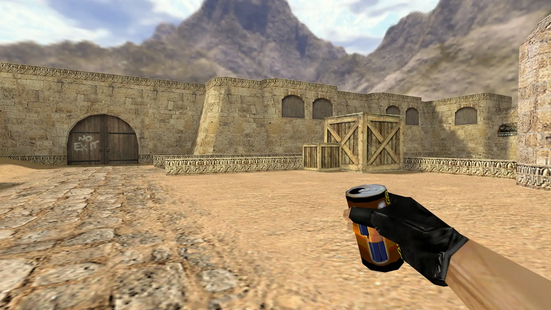 Bloxy Cola Grenade — de_dust2 (first person)