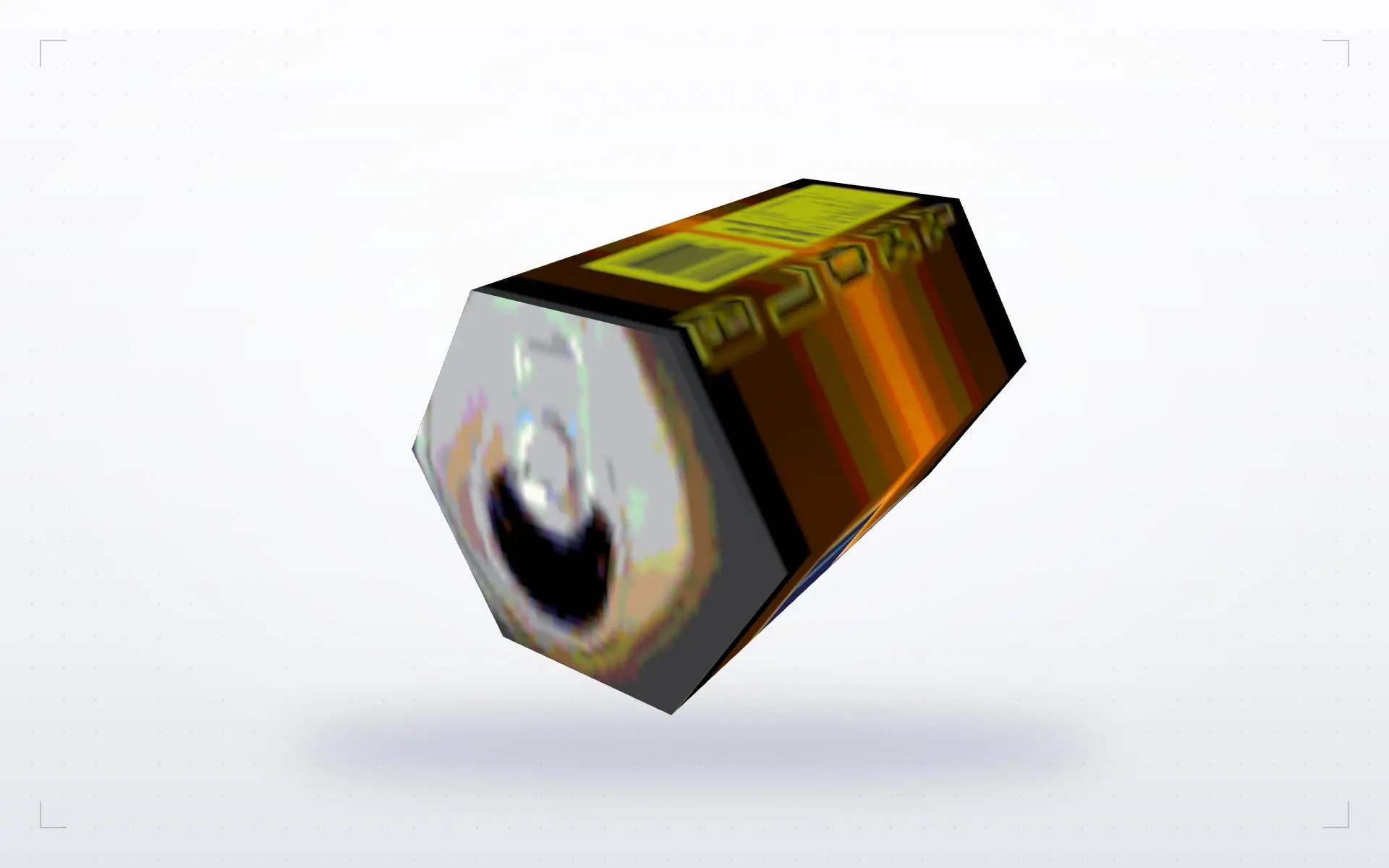 Bloxy Cola Grenade — top view