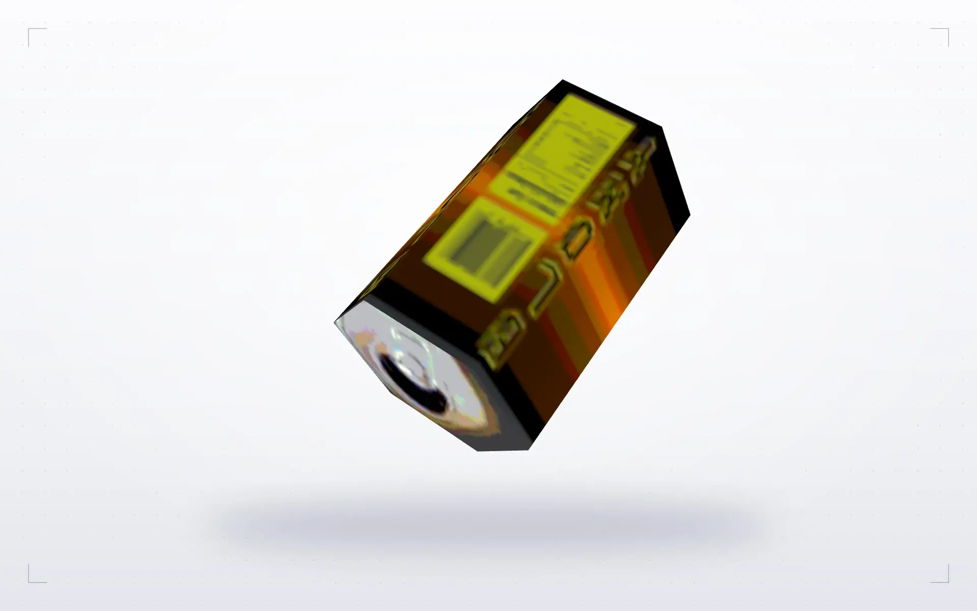 Bloxy Cola Grenade — top view