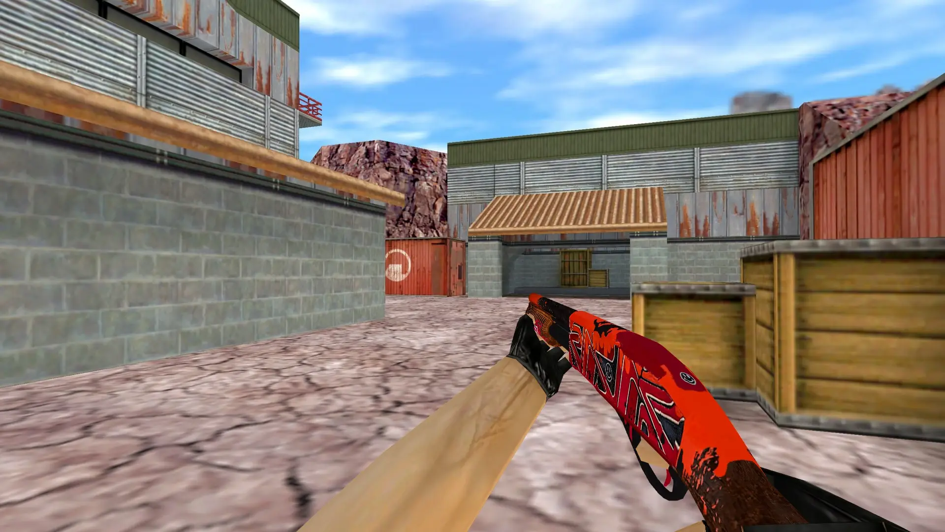 Sawed-Off Ringleader — de_nuke (first person)