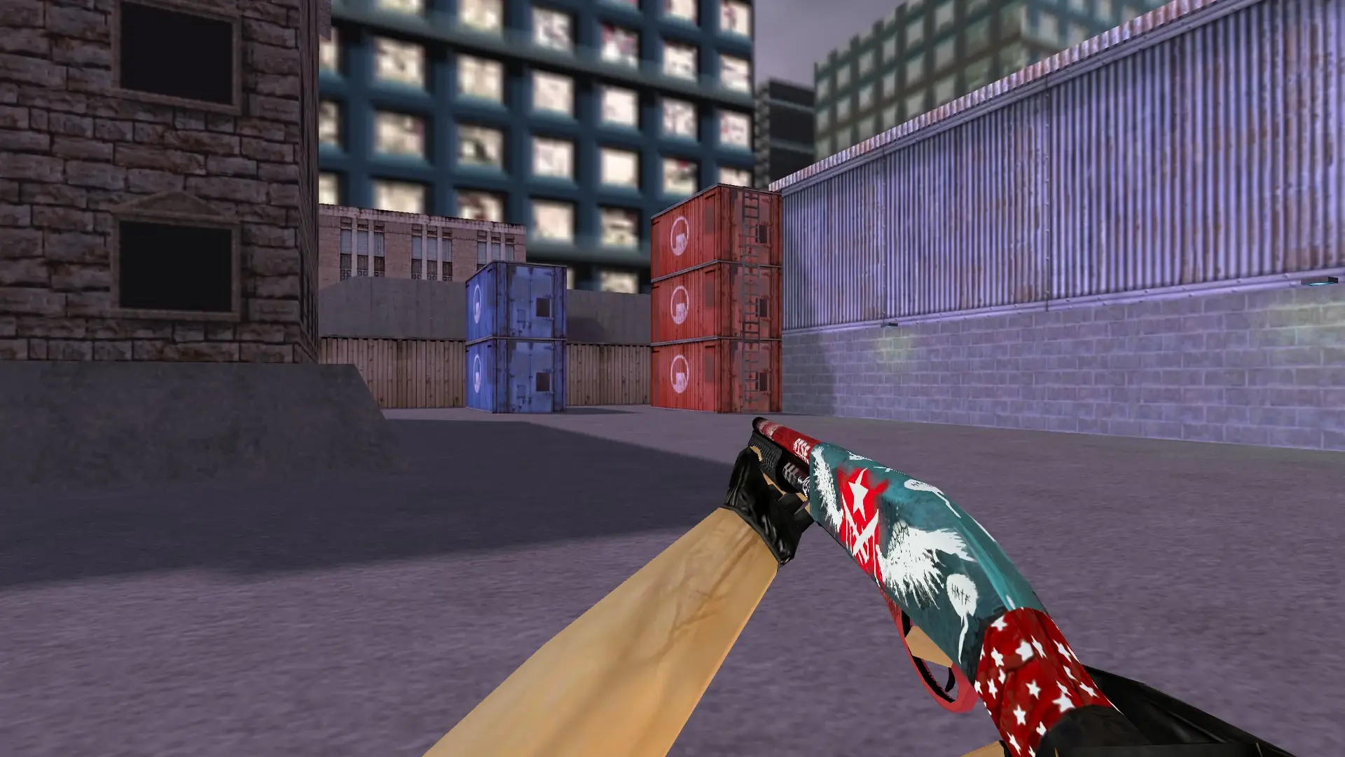 Sawed-Off Rise — cs_assault (first person)