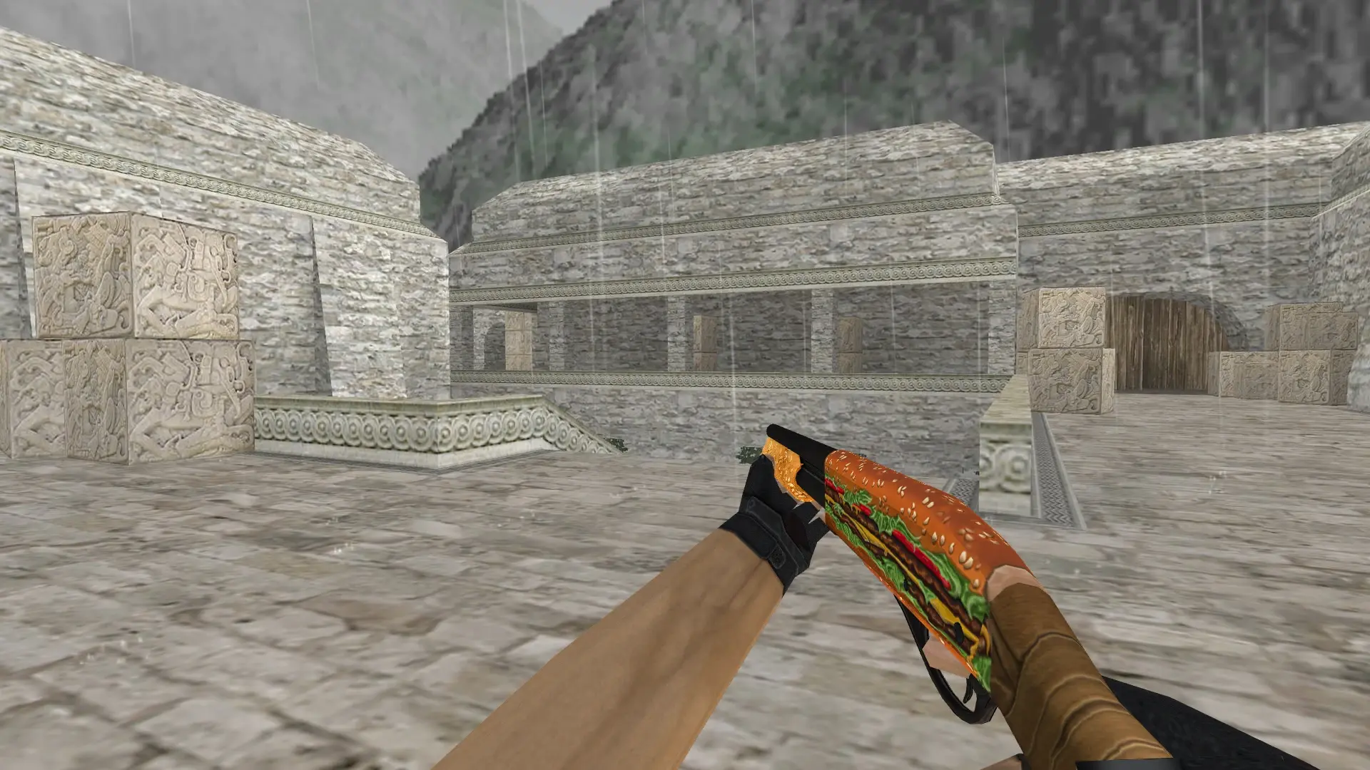 Sawed-Off Sandwich — de_aztec (first person)