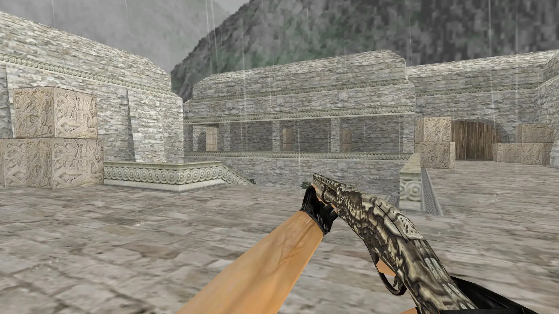 Sawed-Off Sci Fi Tech — de_aztec (first person)