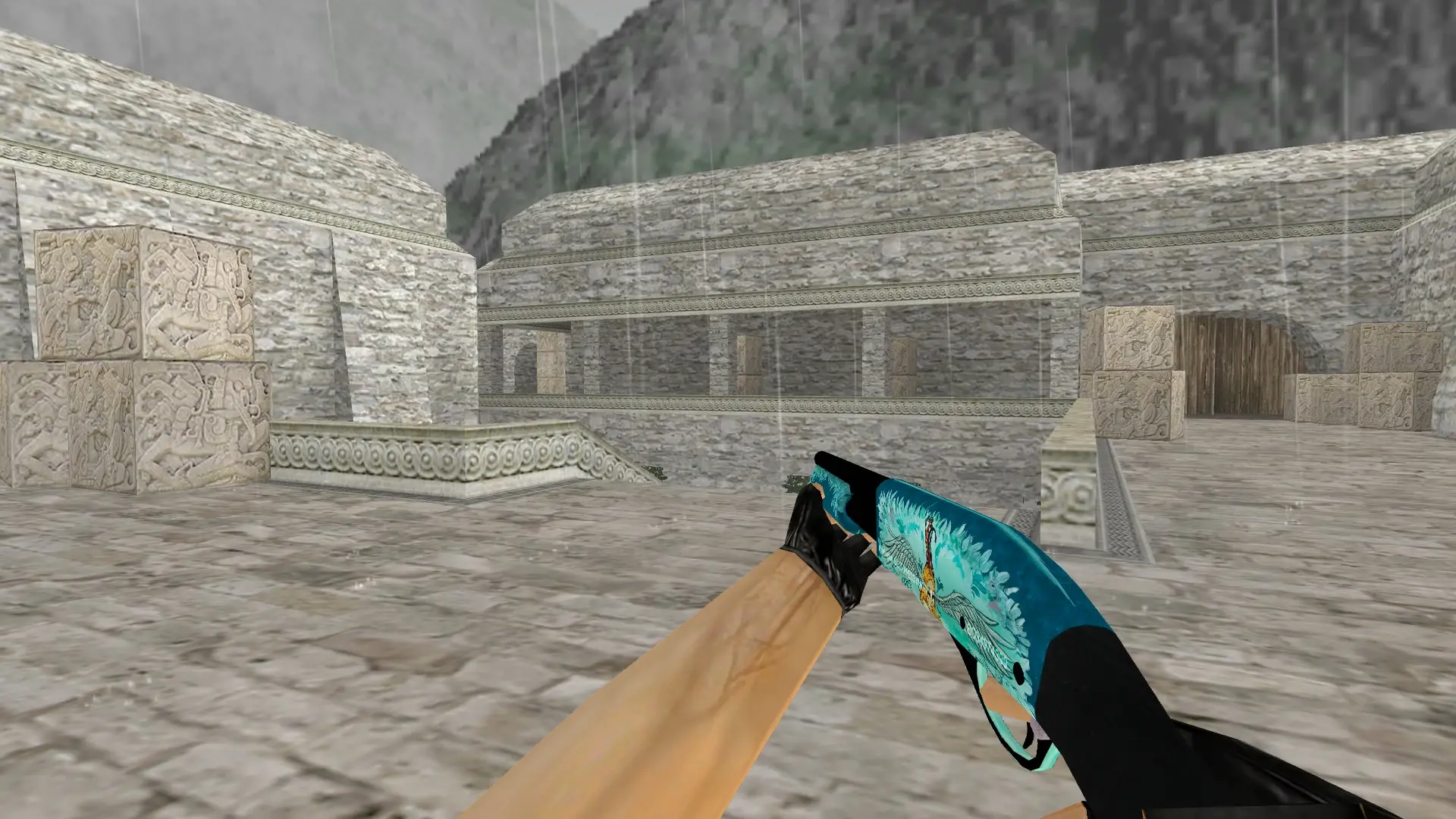 Sawed-Off | Serenity — de_aztec (first person)