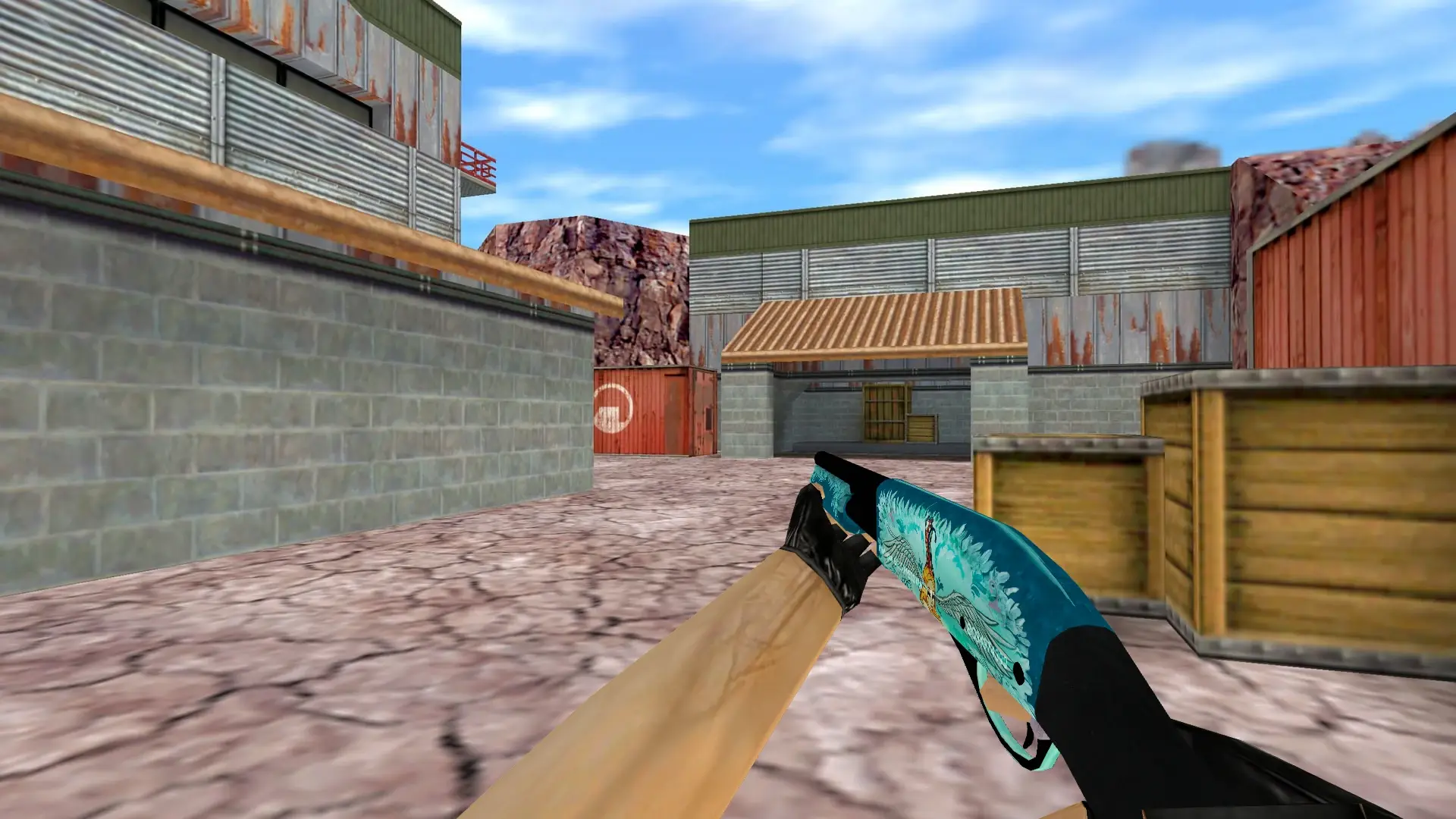 Sawed-Off | Serenity — de_nuke (first person)
