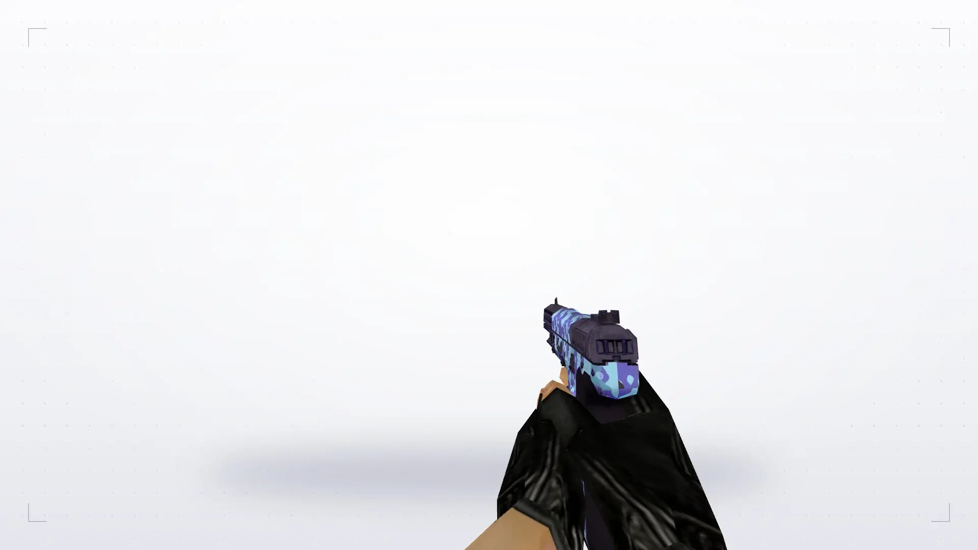 Five-SeveN Desert Camo Blue — first person