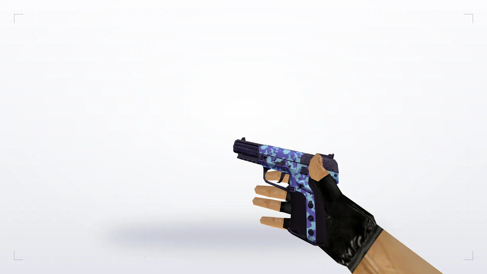 Five-SeveN Desert Camo Blue — first person