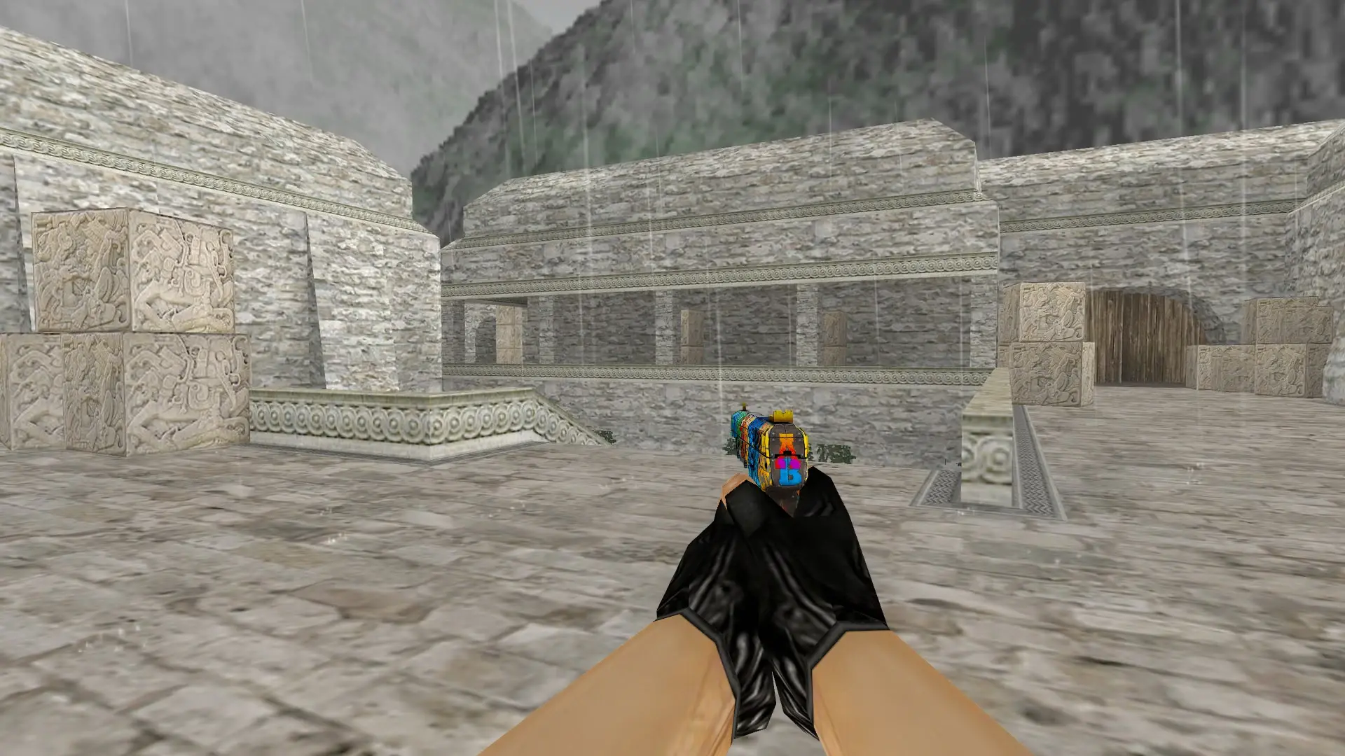 Five-SeveN | Fall Hazard — de_aztec (first person)