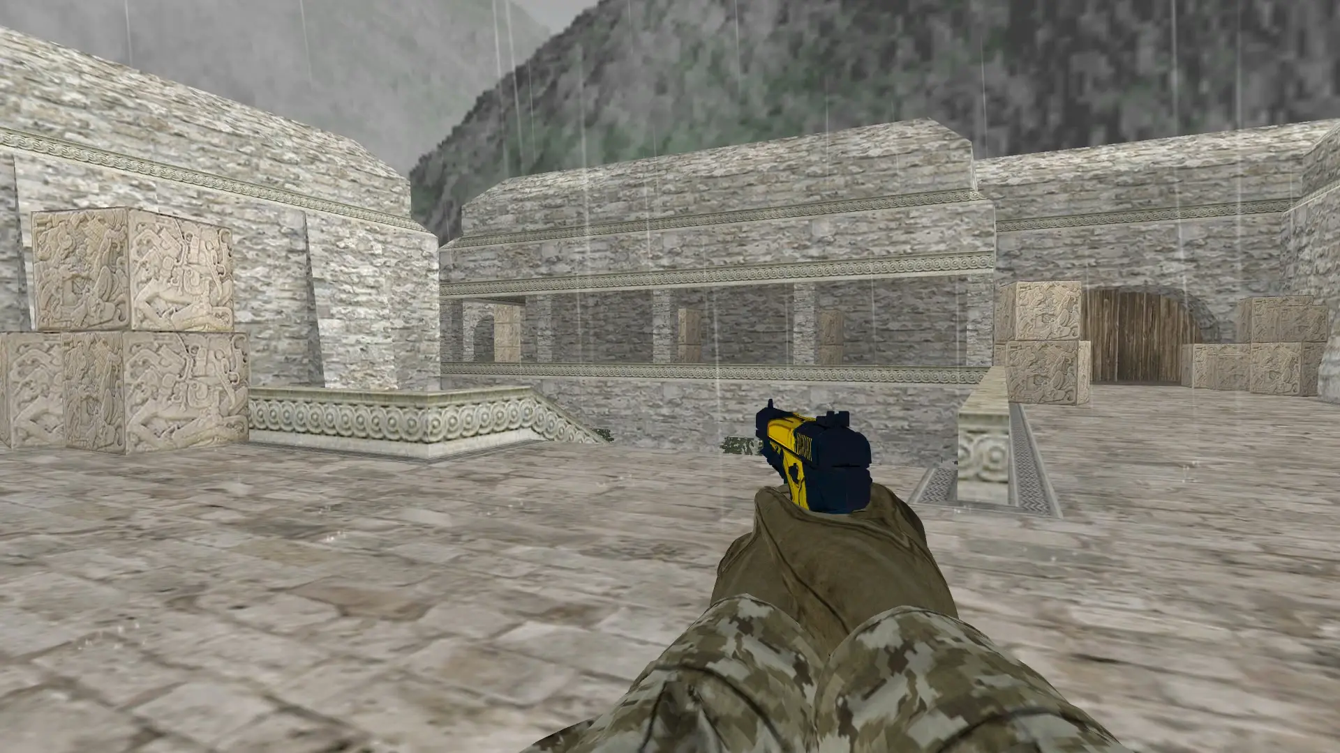 Five-SeveN | Monkey Business — de_aztec (first person)