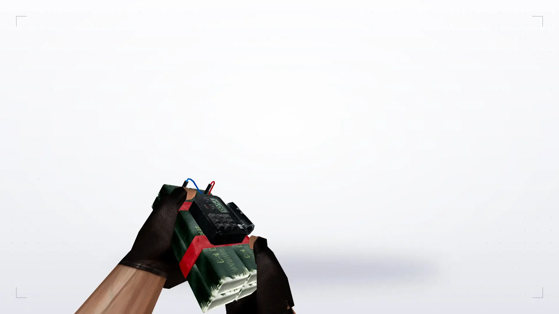 Dark Solid C4 Bomb — first person