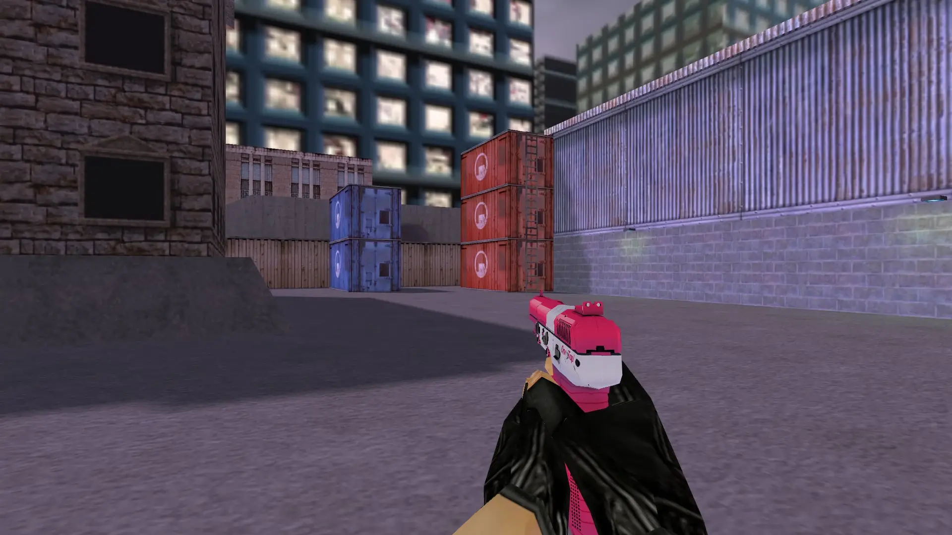 Five-SeveN One Tap — cs_assault (first person)