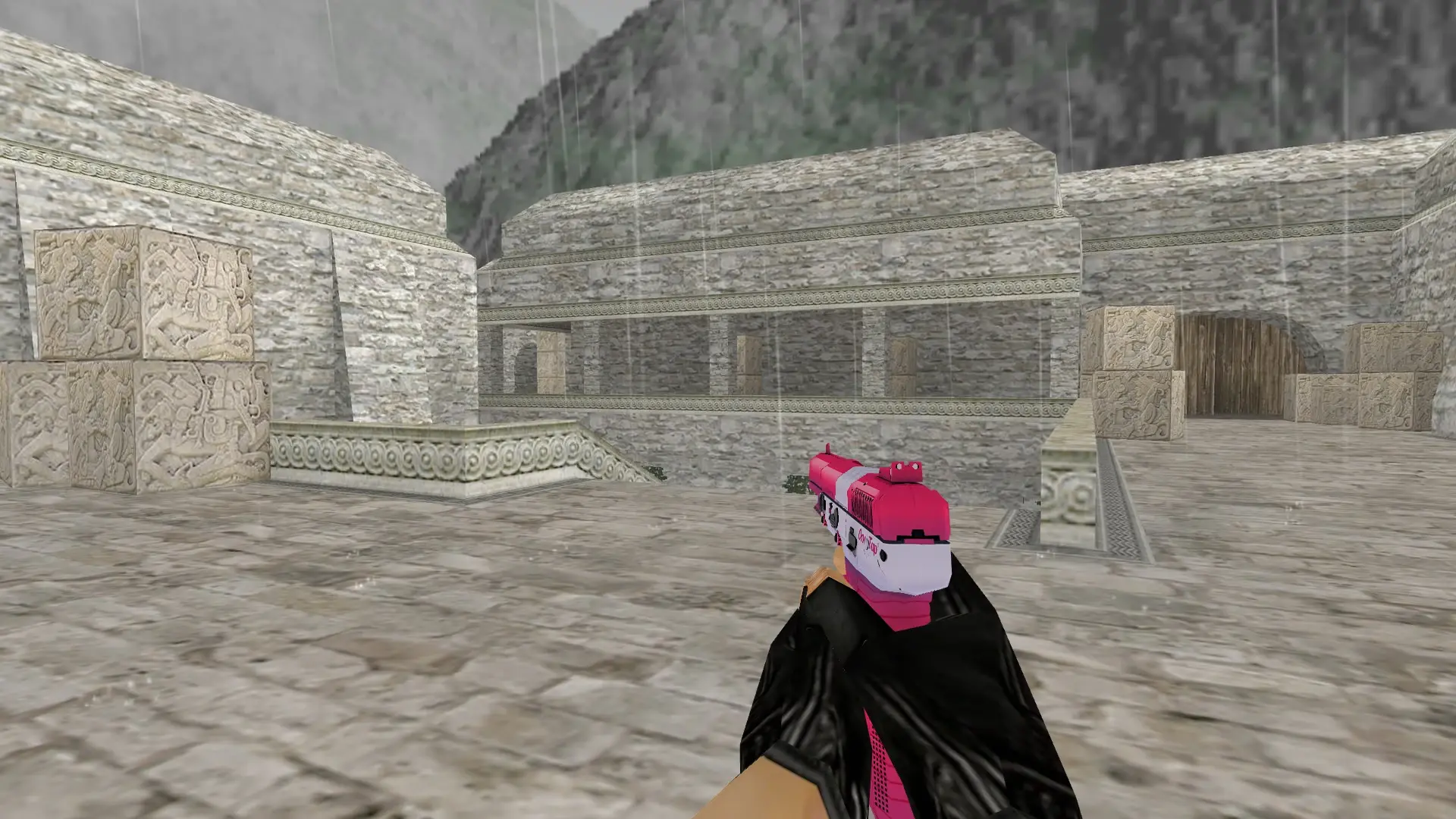 Five-SeveN One Tap — de_aztec (first person)