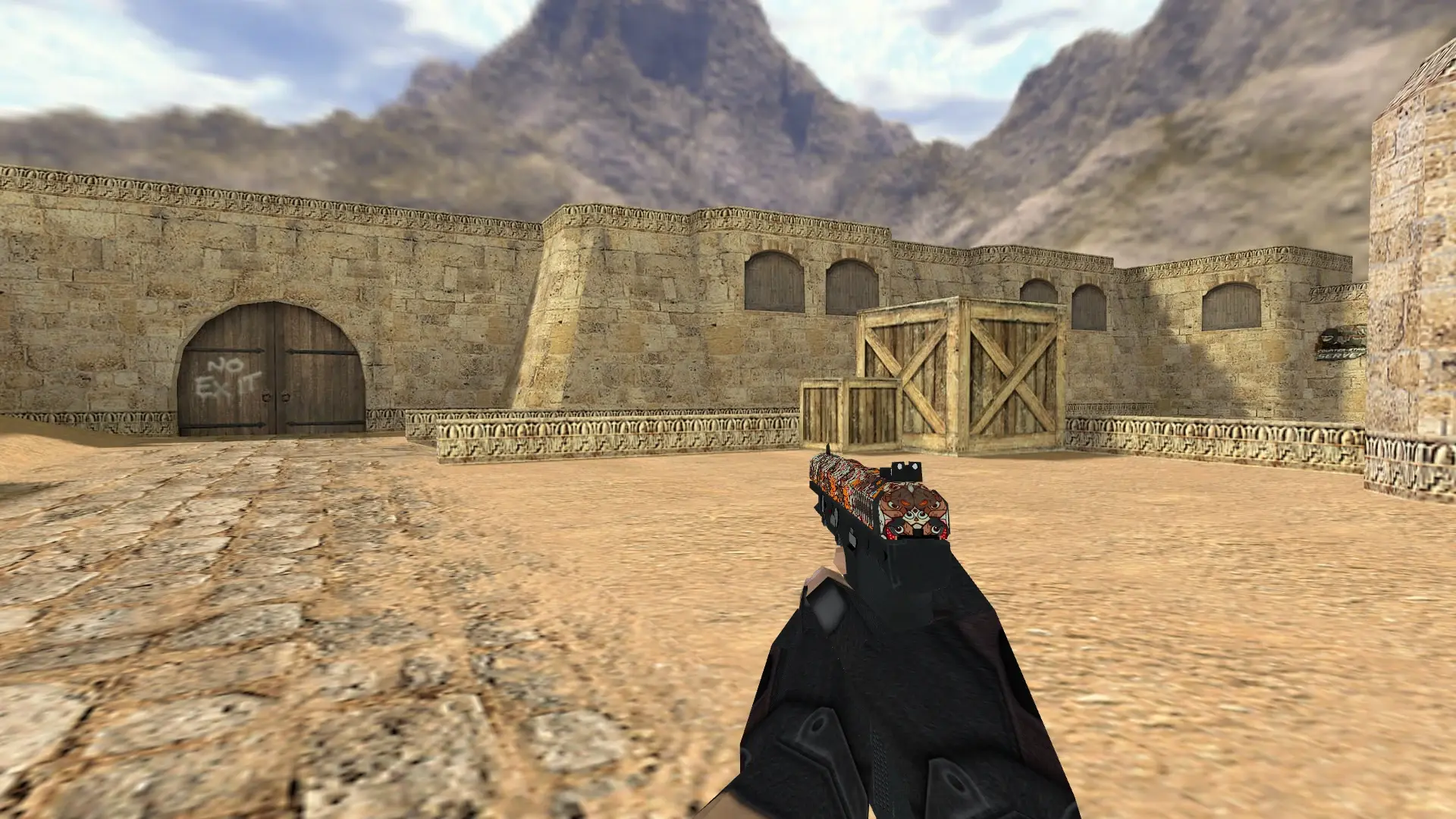 Five-SeveN Paws — de_dust2 (first person)
