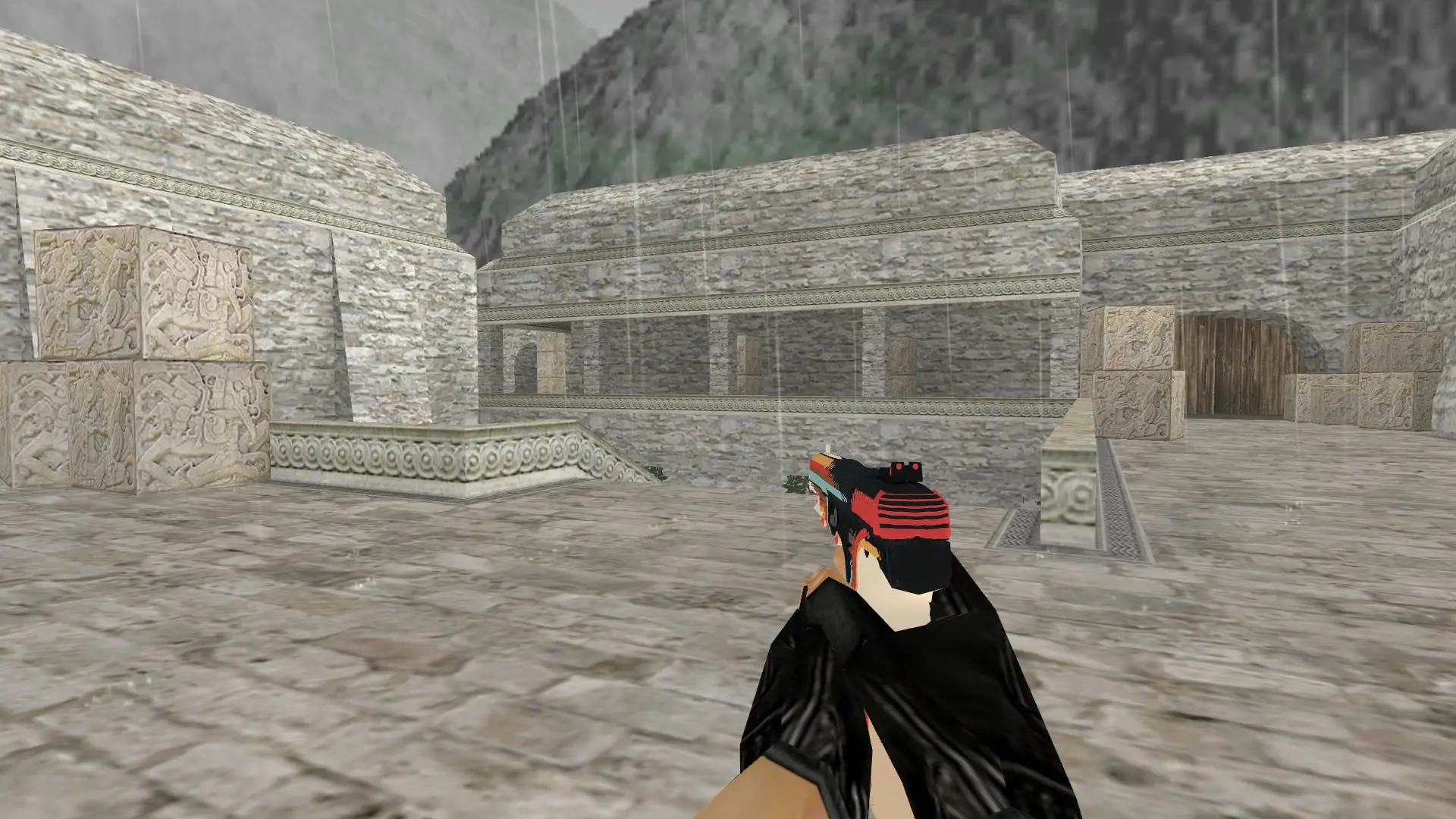 Five-SeveN | Retrobution — de_aztec (first person)