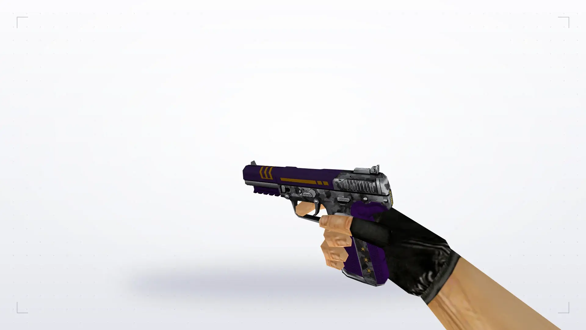 Five-SeveN Sarge Purple — first person