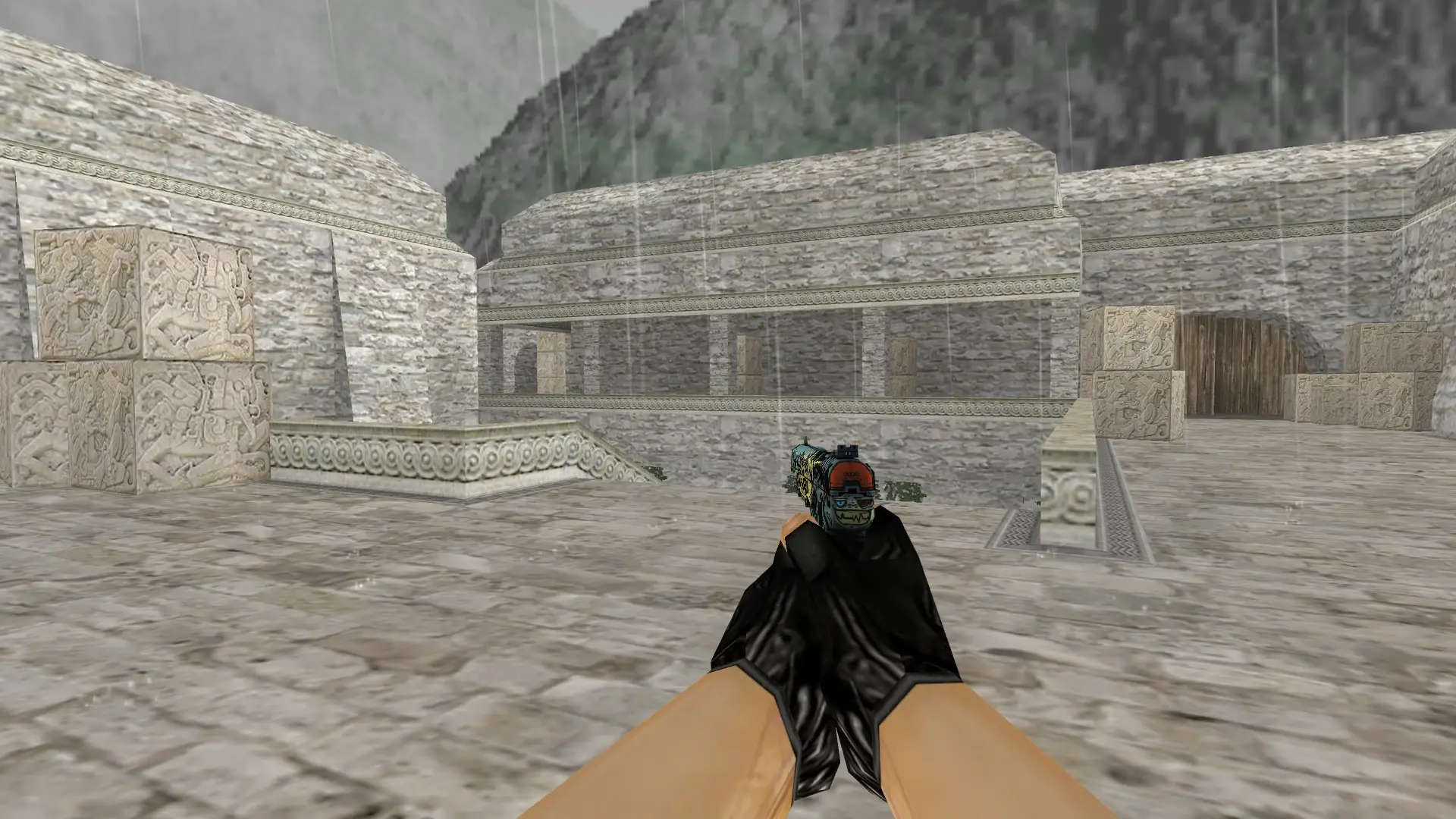 Five-SeveN | Scrawl — de_aztec (first person)