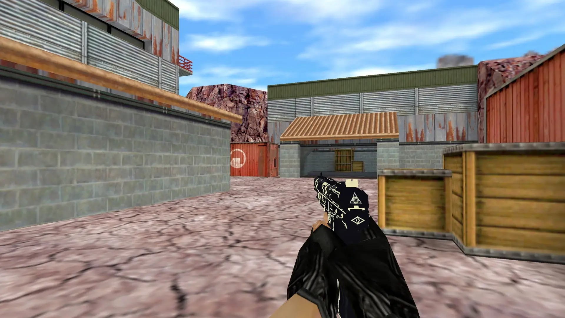 Five-SeveN Secret Agency — de_nuke (first person)