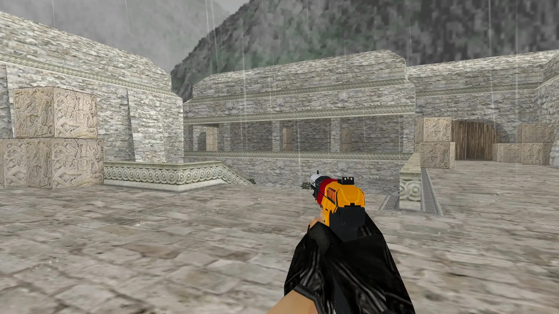 Five-SeveN Shaft — de_aztec (first person)