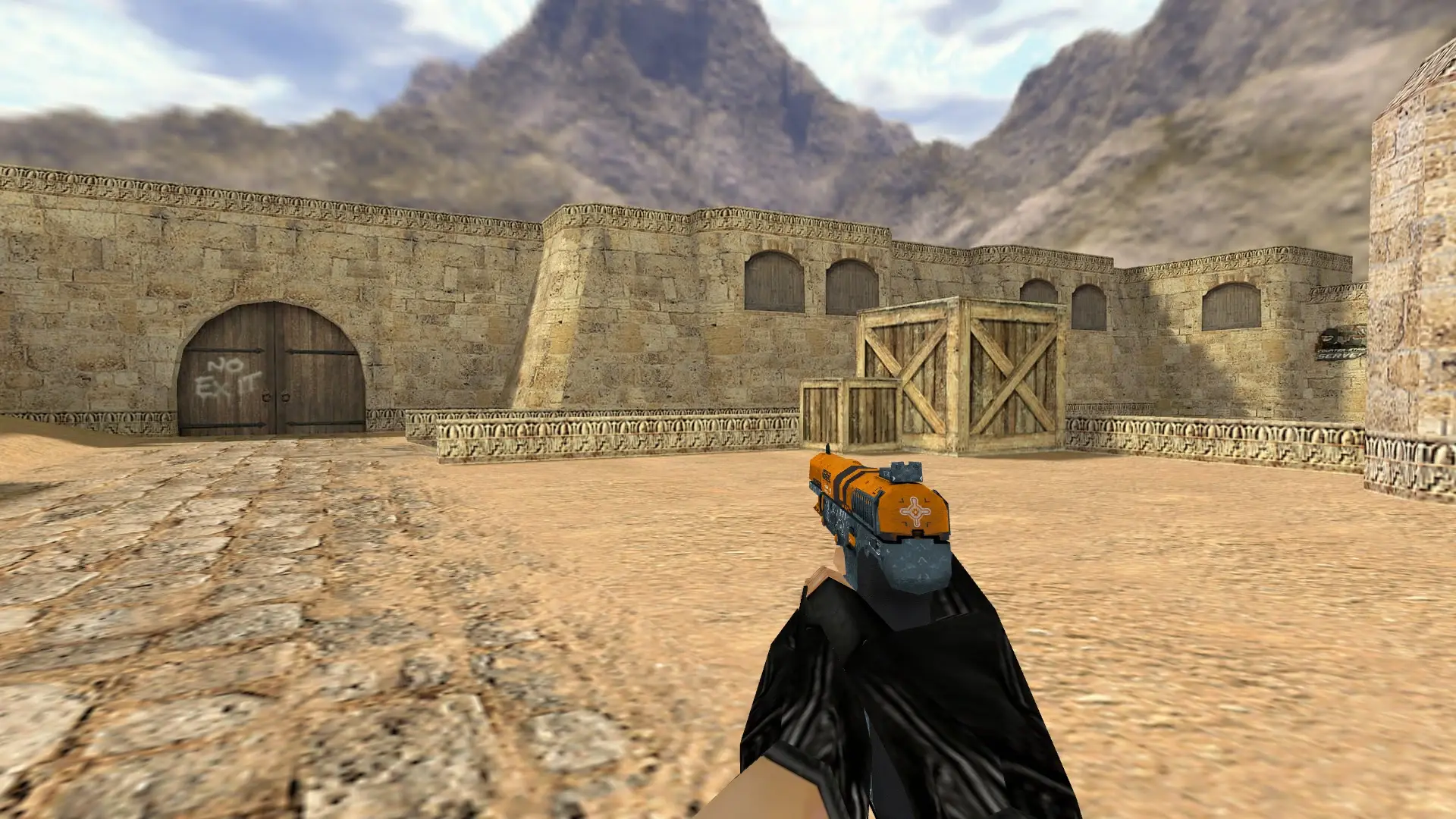 Five-SeveN Tracker — de_dust2 (first person)