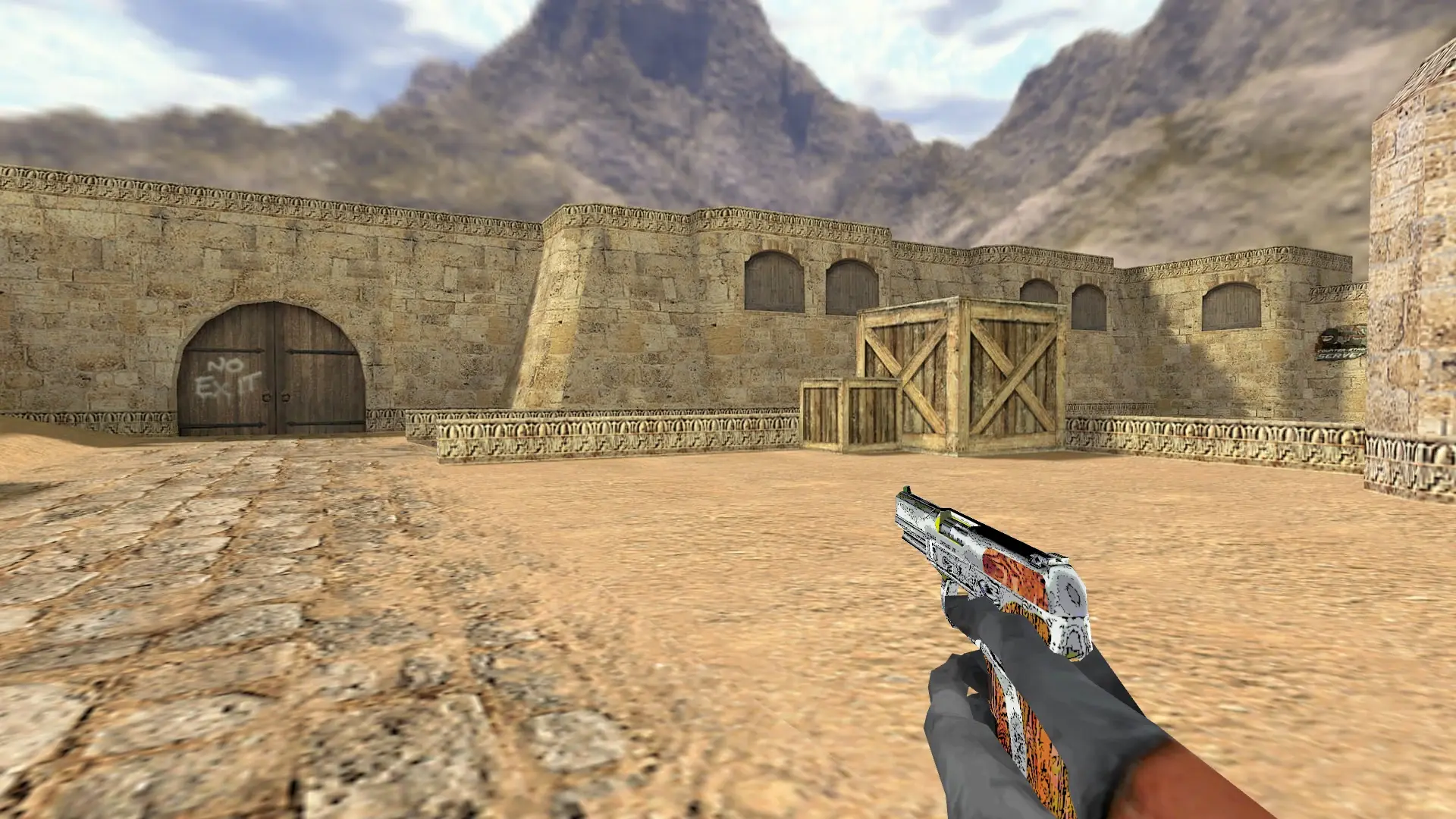 Five-SeveN 8-bit — de_dust2 (first person)