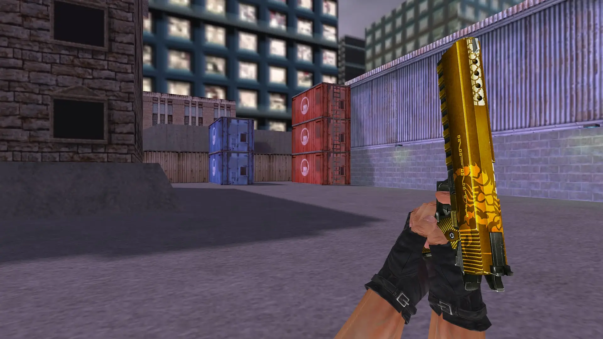 Infinity Golden Scorpion — cs_assault (first person)