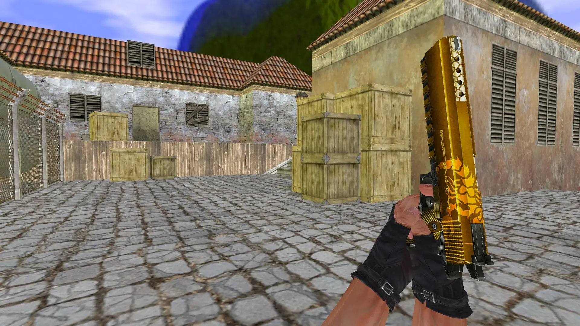 Infinity Golden Scorpion — de_inferno (first person)