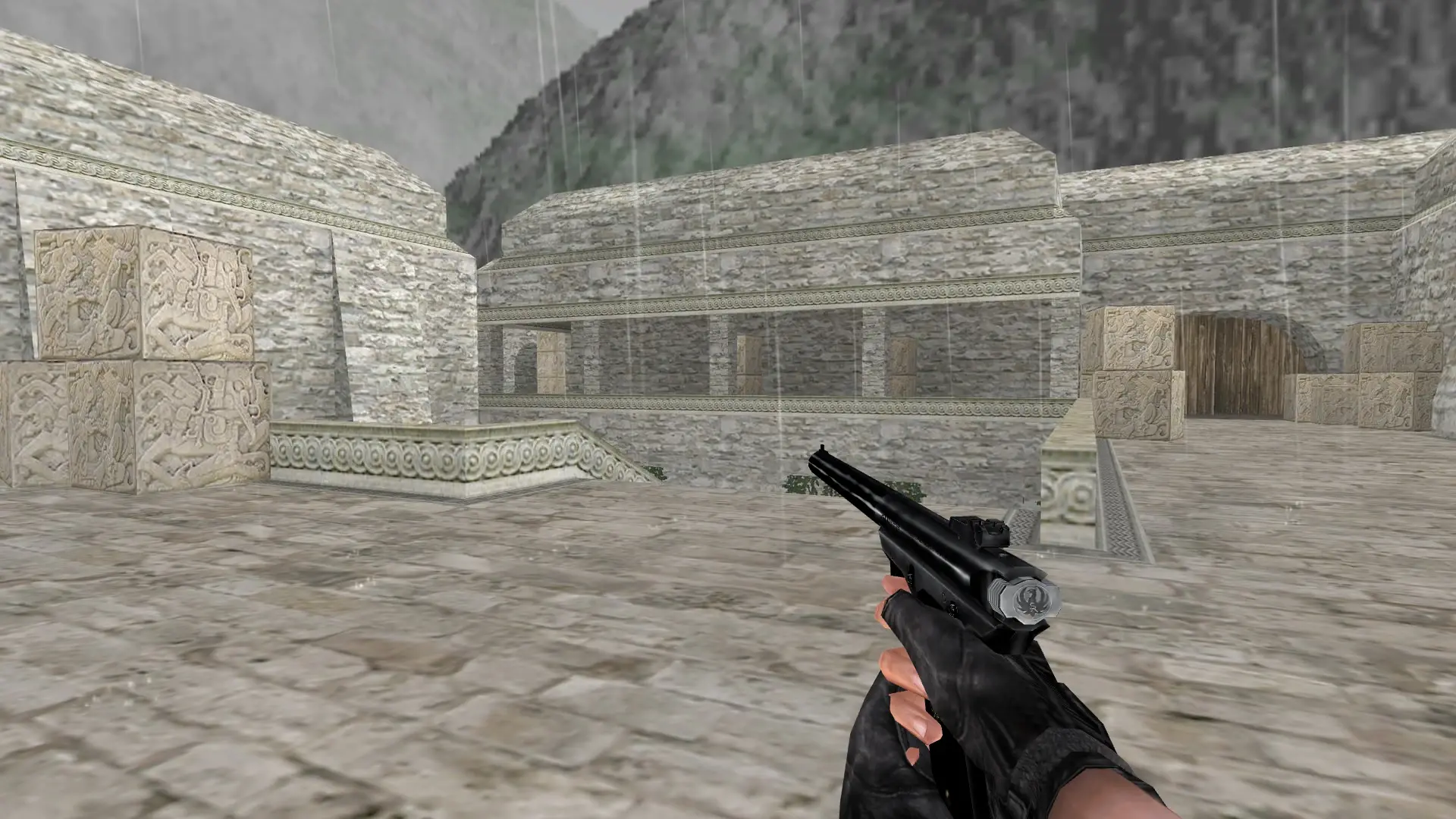 Ruger MK II Amphibian — de_aztec (first person)