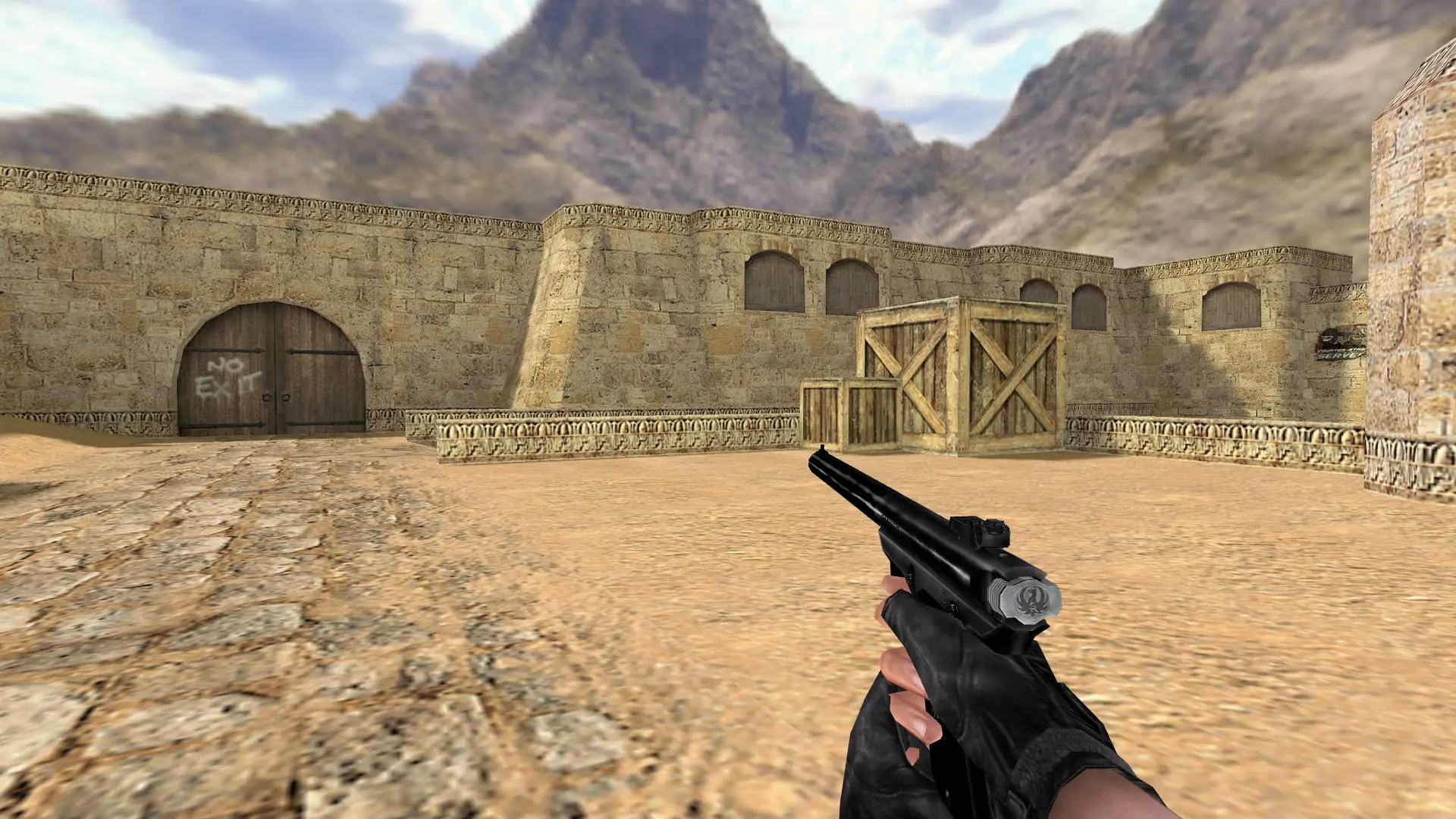 Ruger MK II Amphibian — de_dust2 (first person)