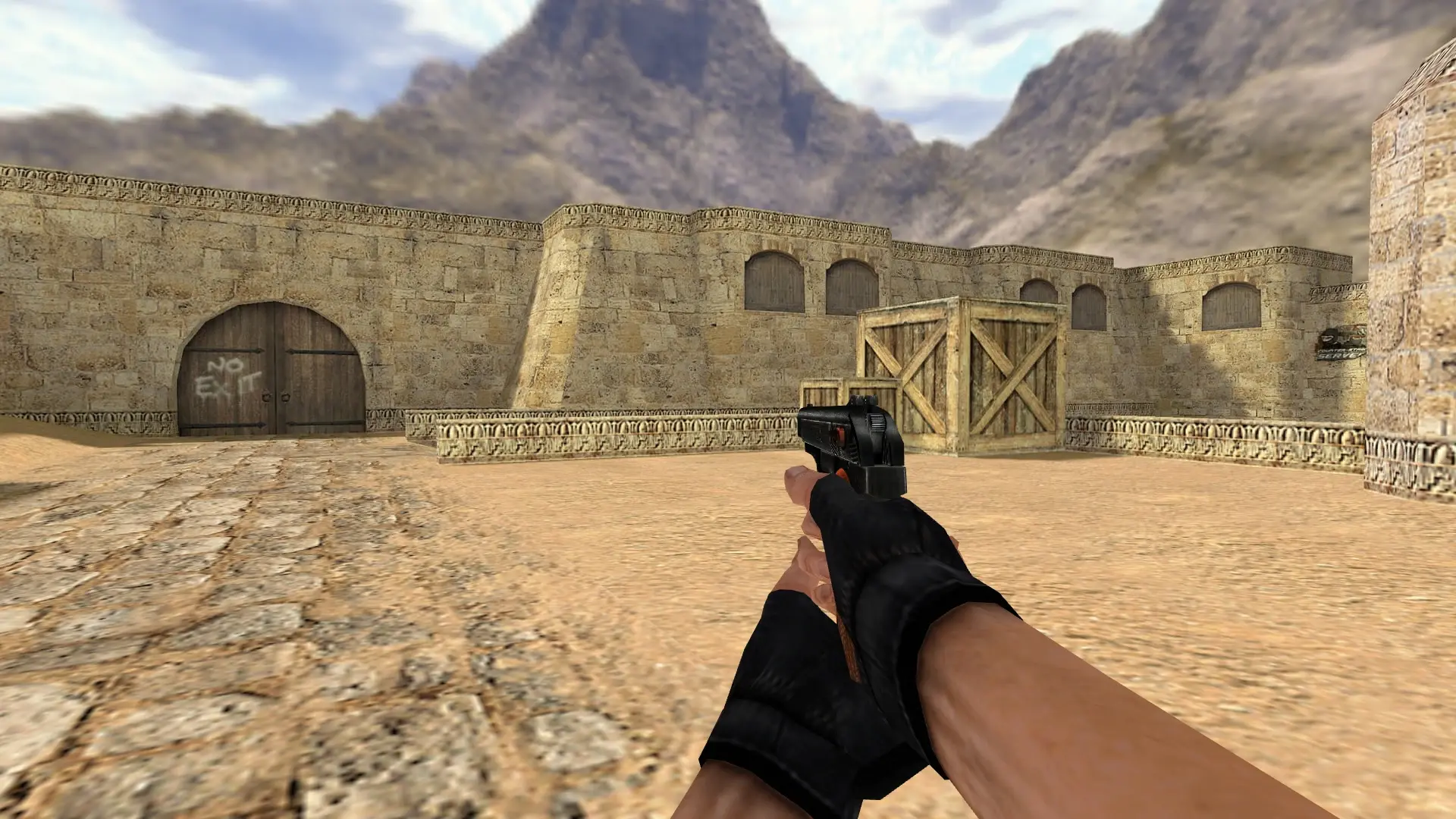 Stechkin APS — de_dust2 (first person)