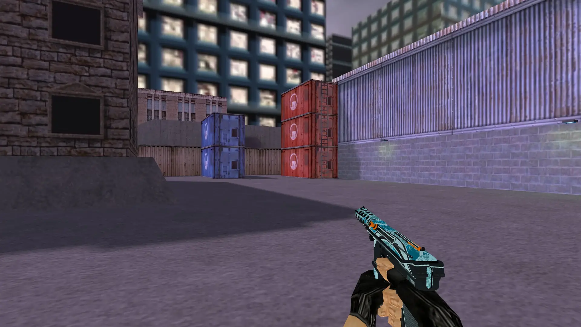 TEC-9 Avalanche — cs_assault (first person)
