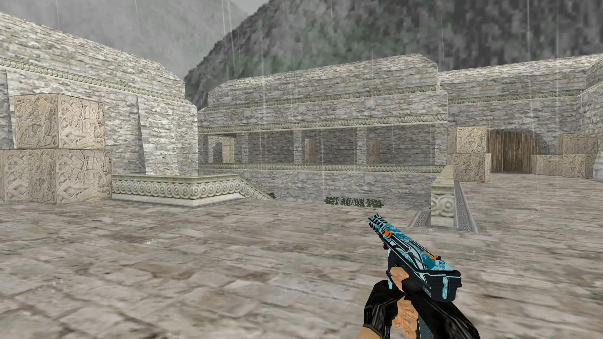 TEC-9 Avalanche — de_aztec (first person)