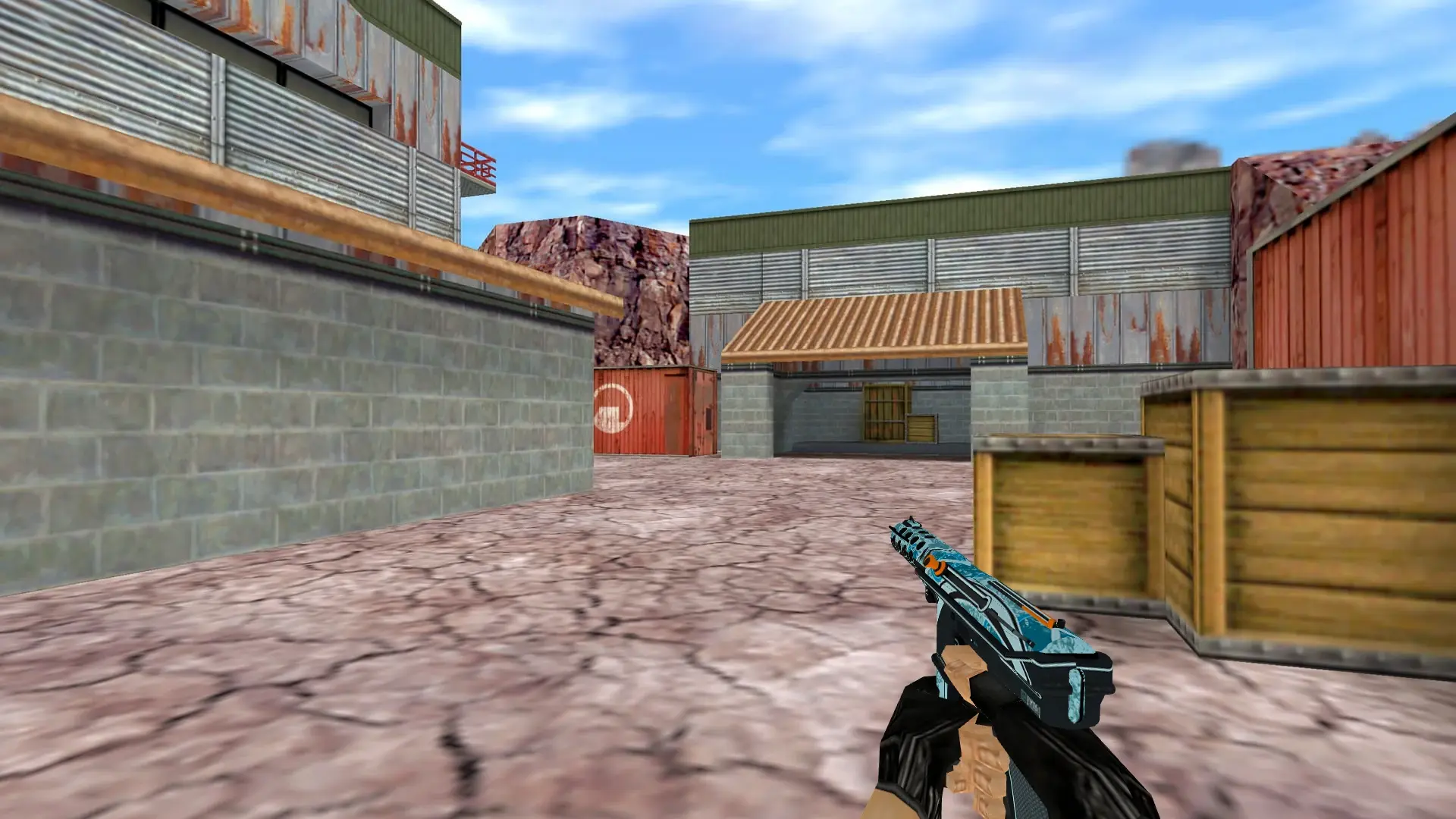 TEC-9 Avalanche — de_nuke (first person)