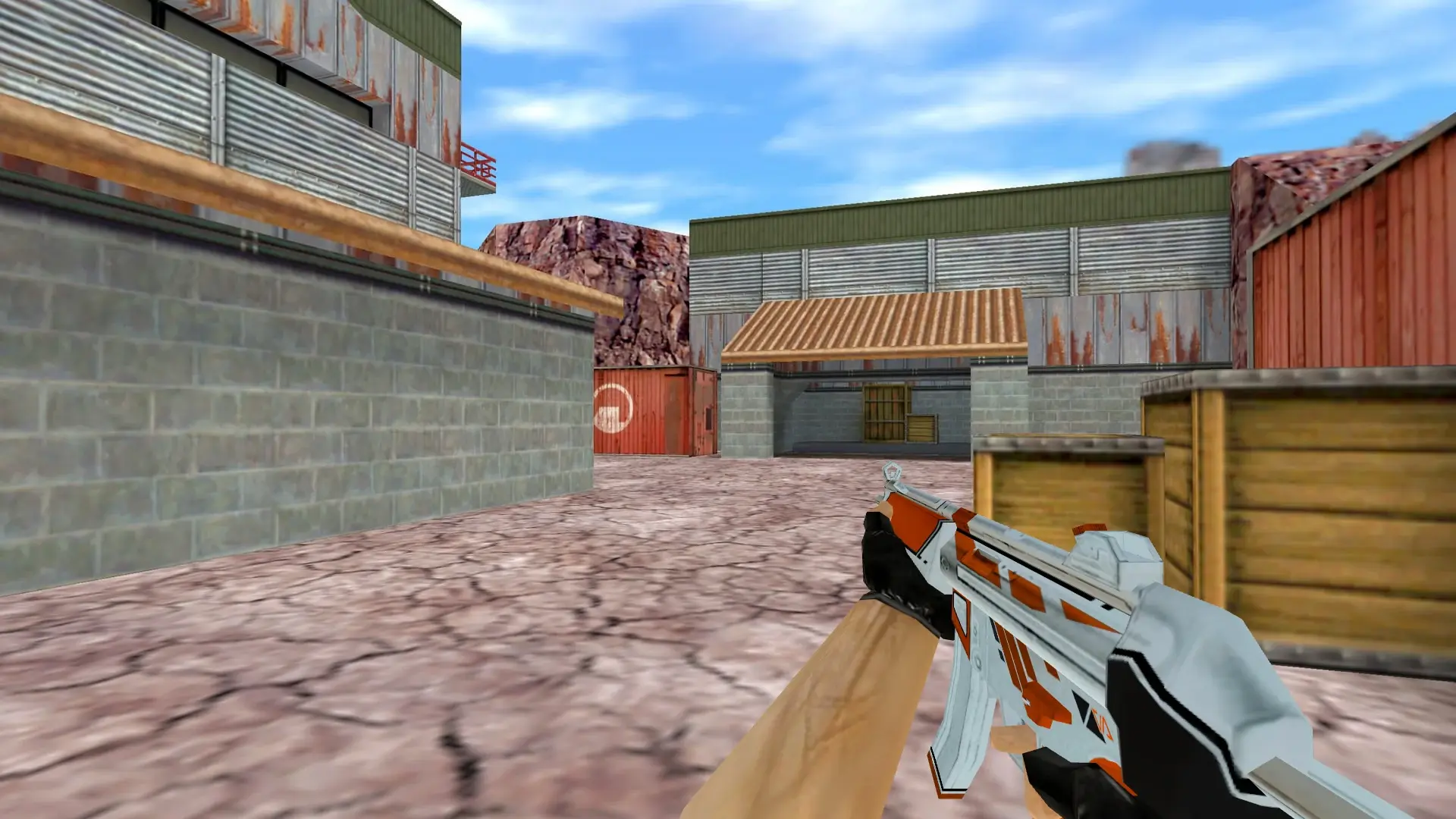 MP5 Asiimov — de_nuke (first person)