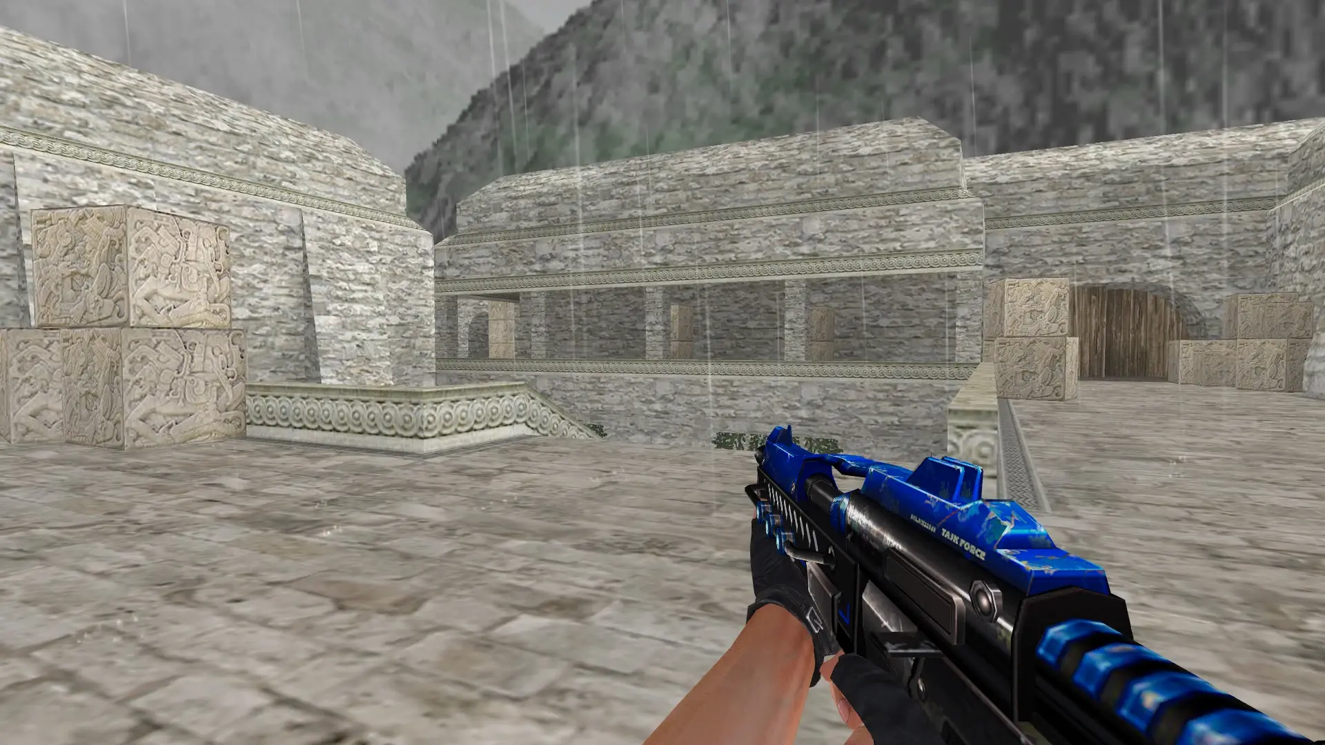 MP5 Blue Future — de_aztec (first person)