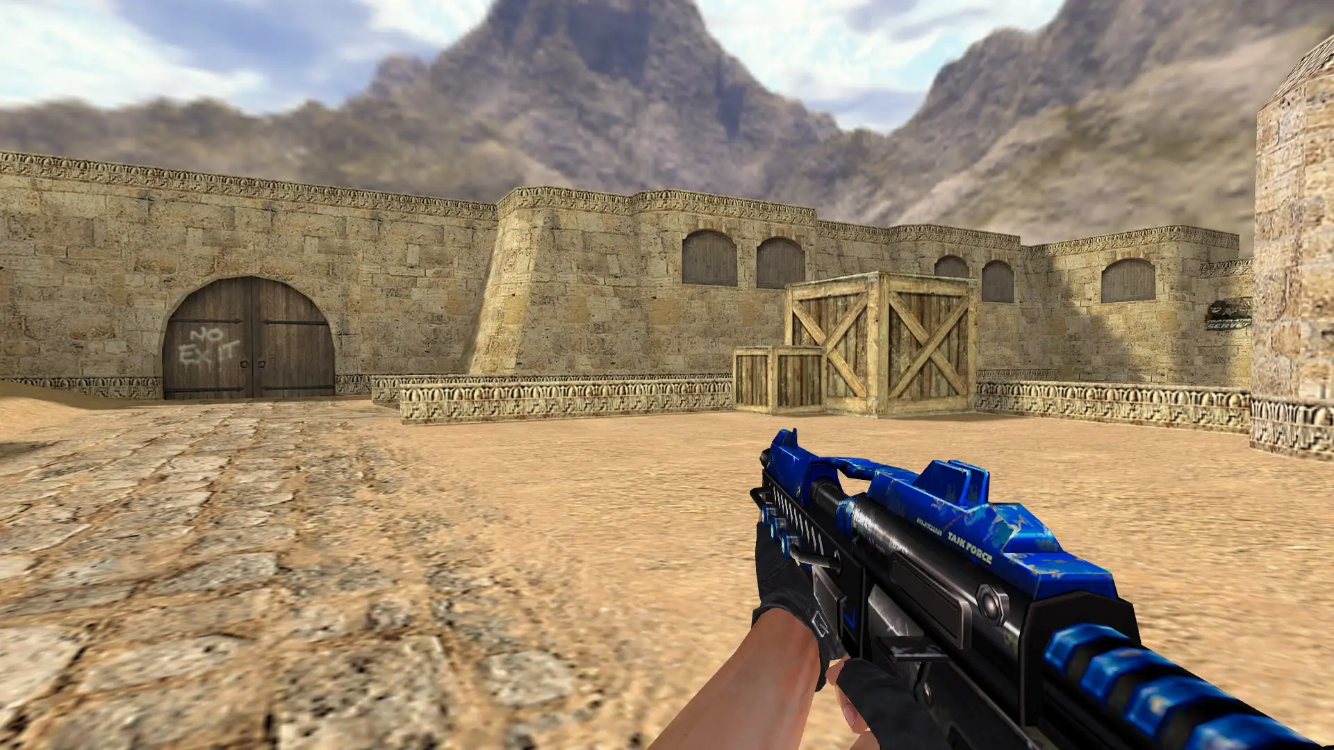 MP5 Blue Future — de_dust2 (first person)