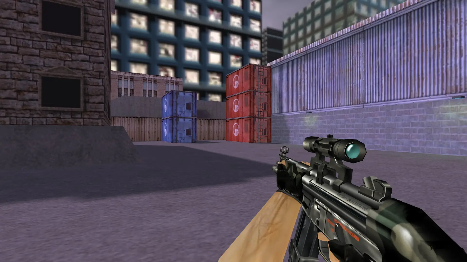 MP5 Camo — cs_assault (first person)