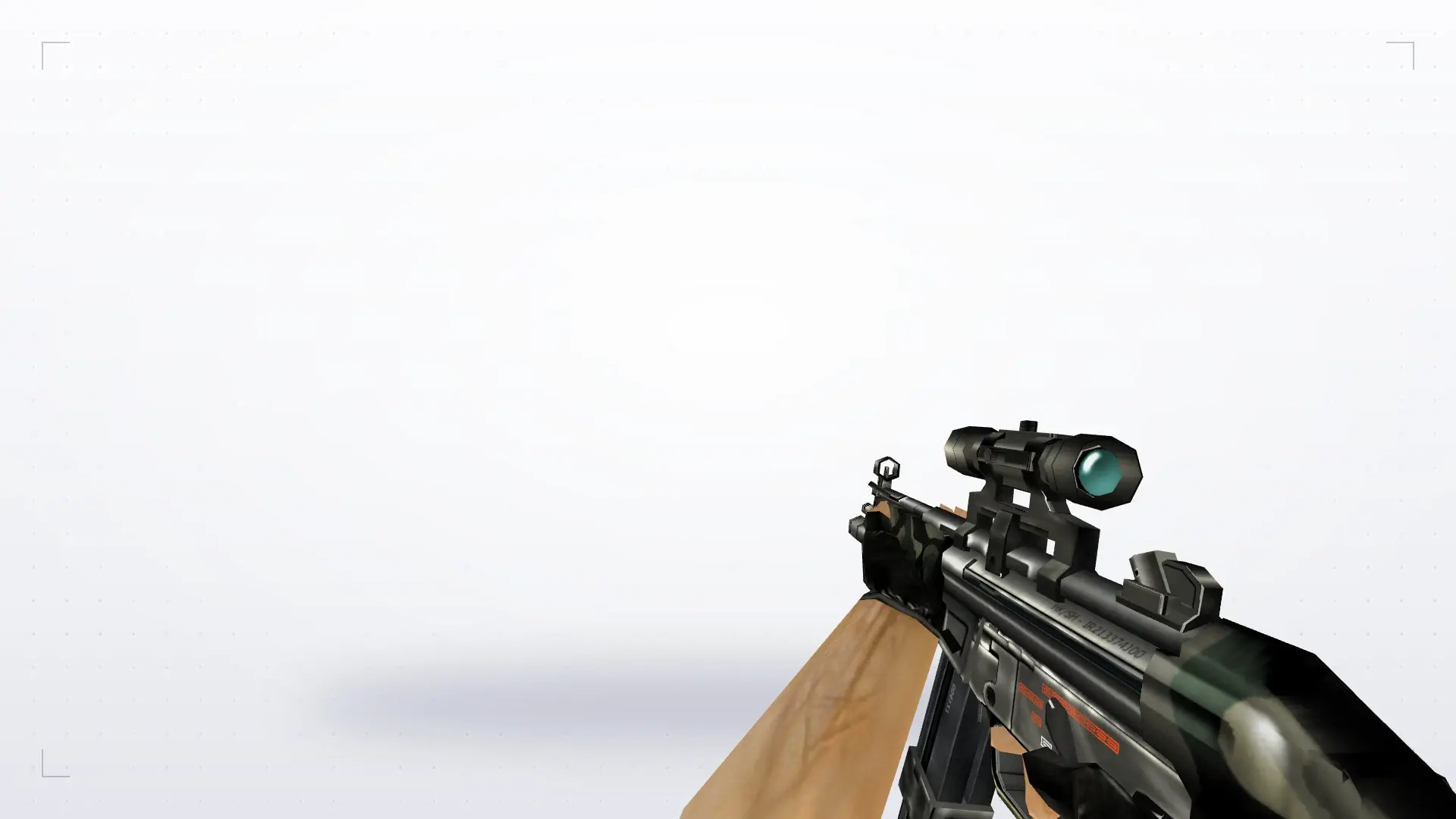 MP5 Camo — first person