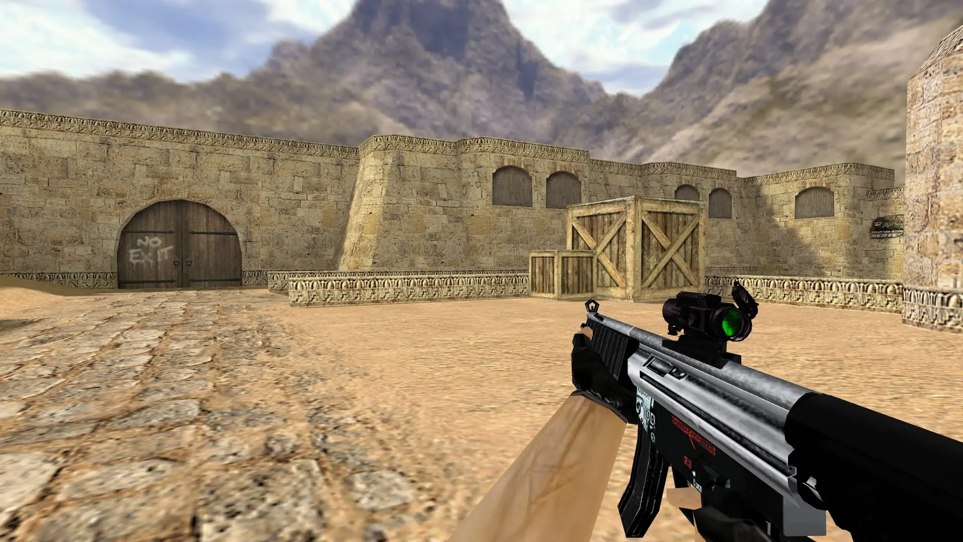 MP5 Deluxe — de_dust2 (first person)