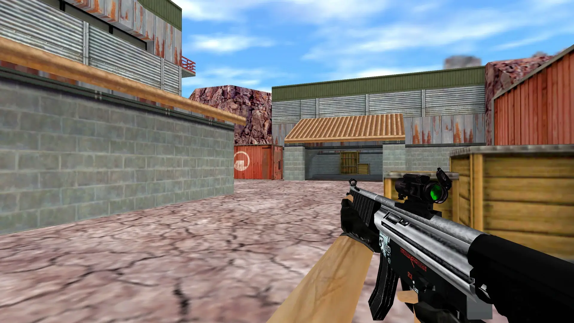 MP5 Deluxe — de_nuke (first person)