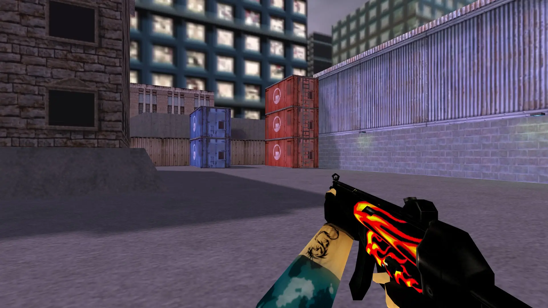 MP5 Firestyle — cs_assault (first person)