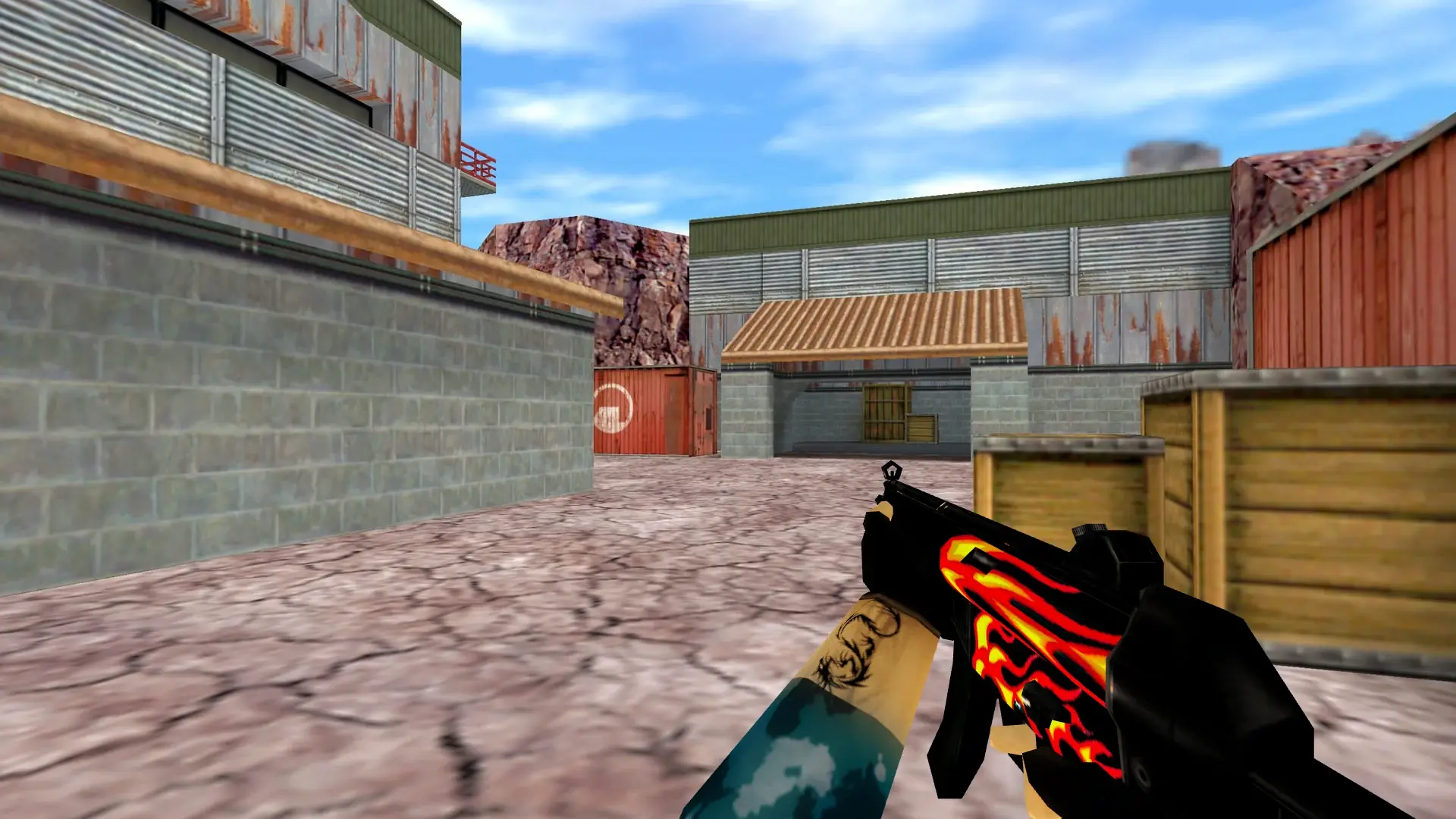 MP5 Firestyle — de_nuke (first person)