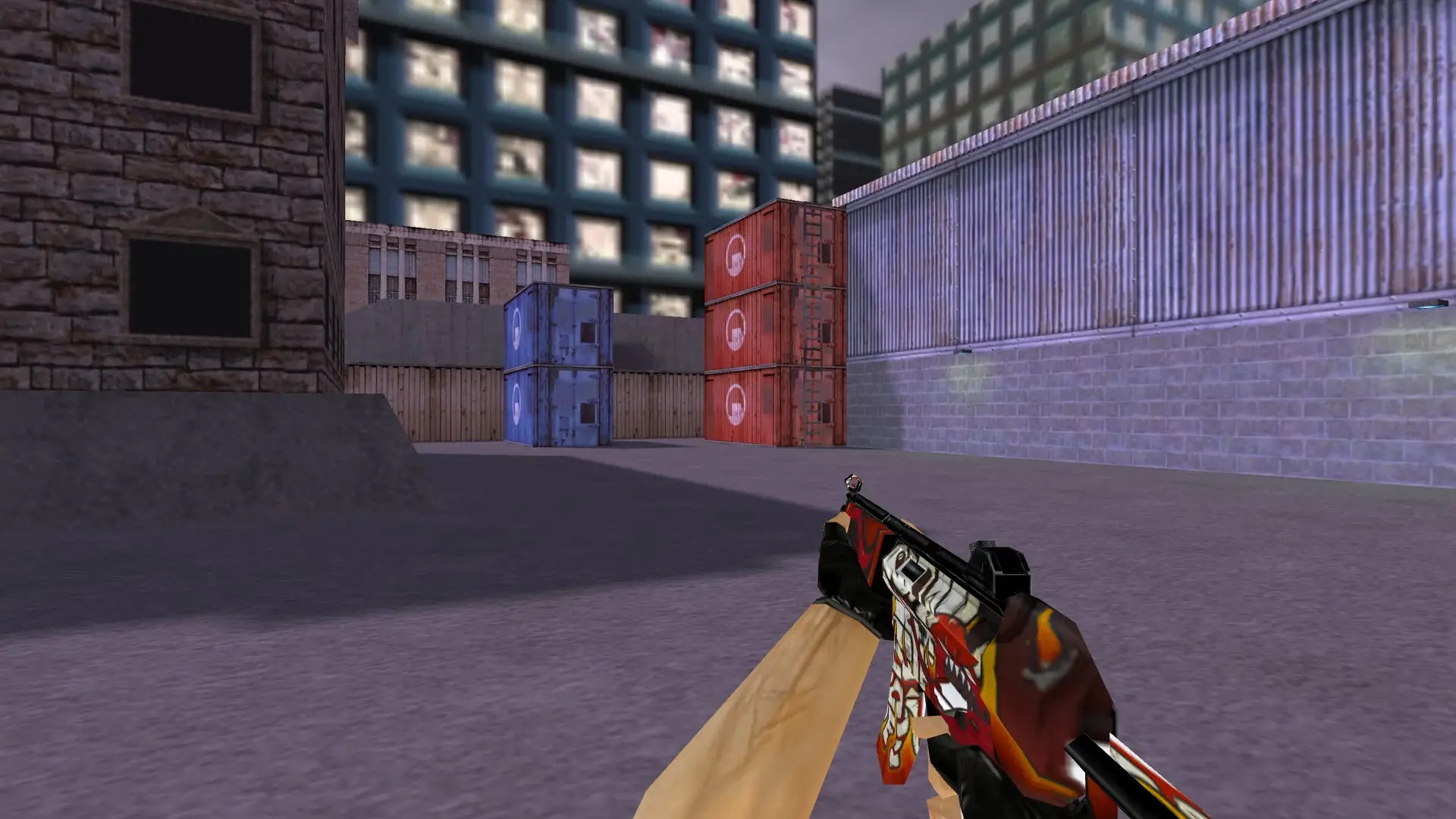MP5 Hellfire — cs_assault (first person)