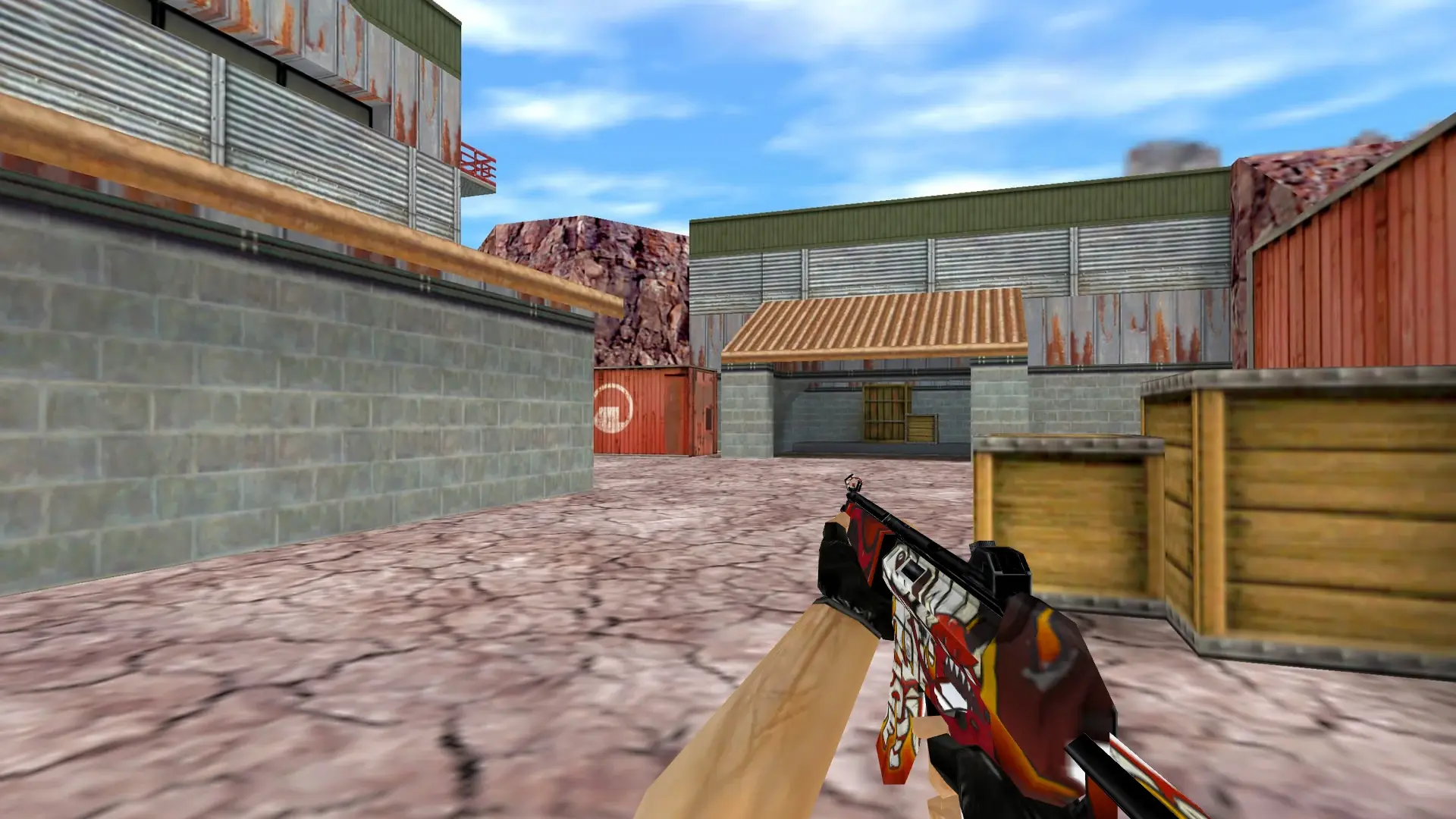 MP5 Hellfire — de_nuke (first person)