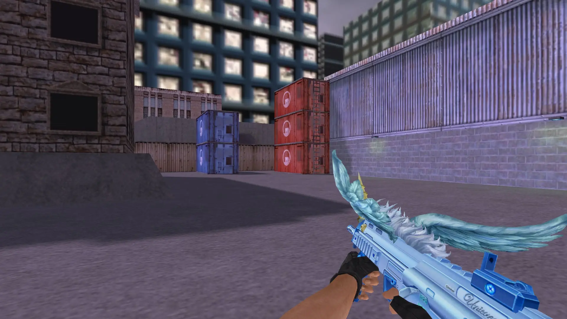 MP5 Horse Gun — cs_assault (first person)