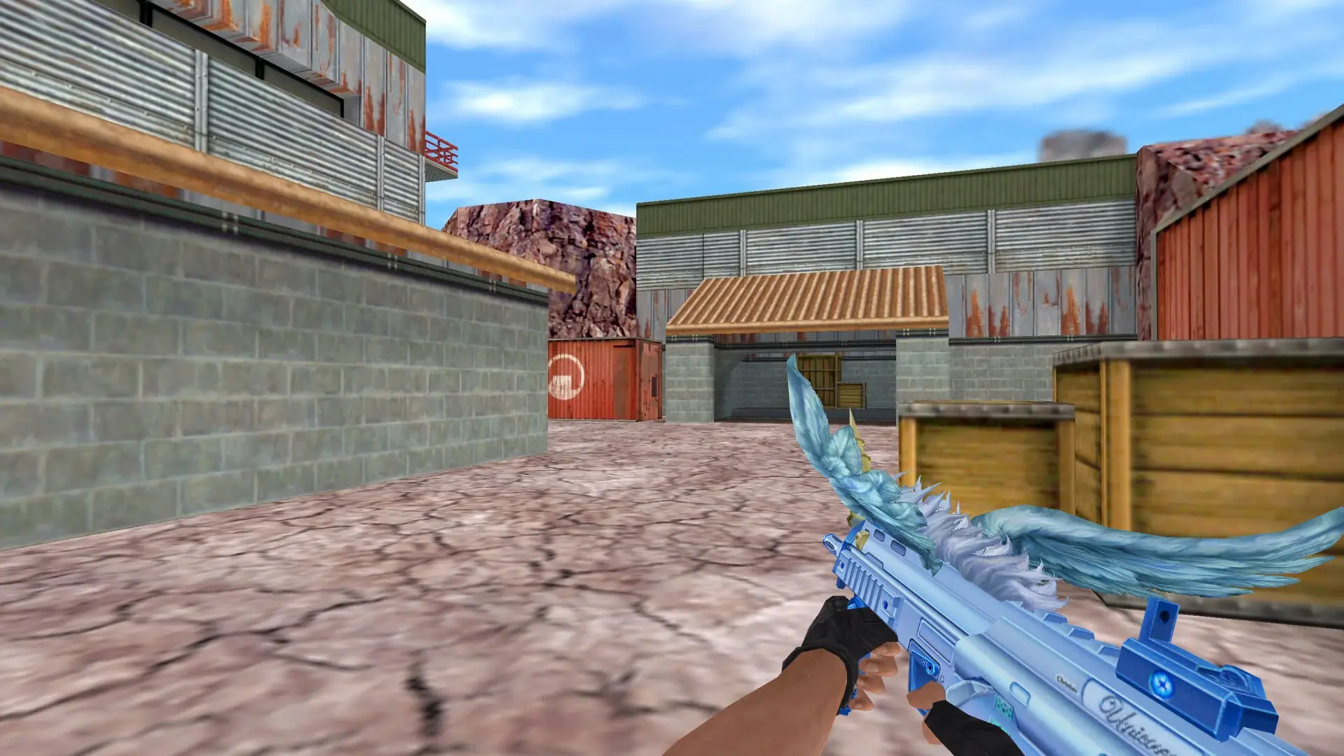 MP5 Horse Gun — de_nuke (first person)