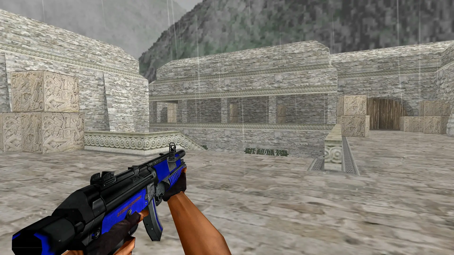 MP5 Lilac — de_aztec (first person)